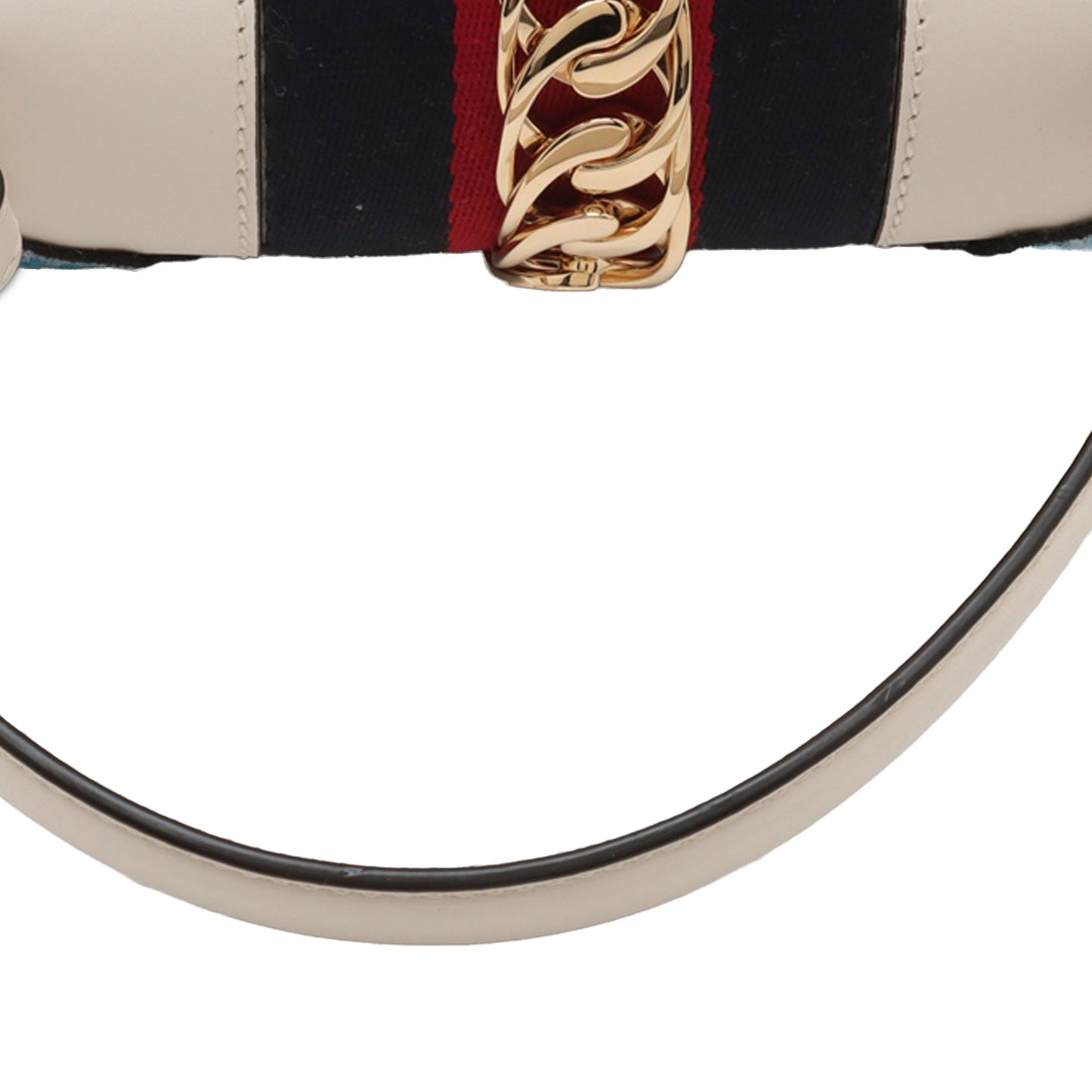 Gucci Medium Floral Embroidered Leather Sylvie Top Handle Bag