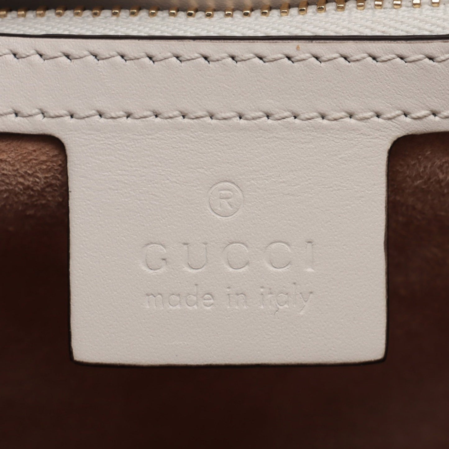 Gucci Medium Floral Embroidered Leather Sylvie Top Handle Bag
