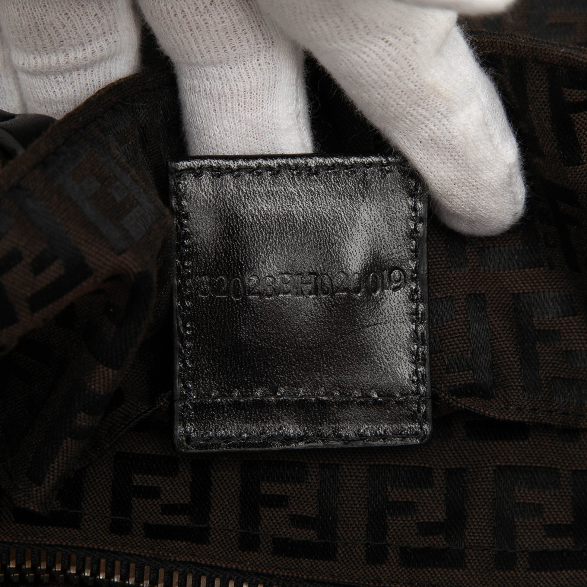 Fendi Zucchino Canvas Tote