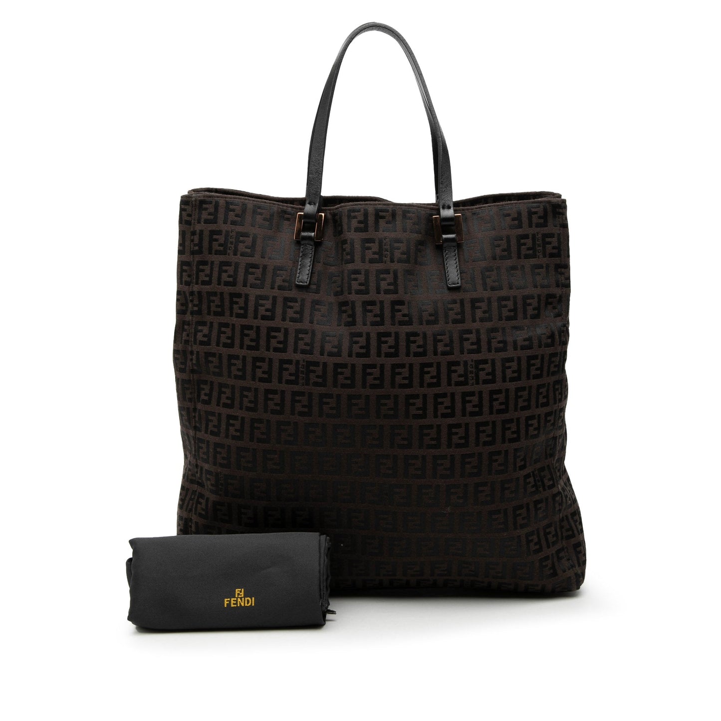 Fendi Zucchino Canvas Tote