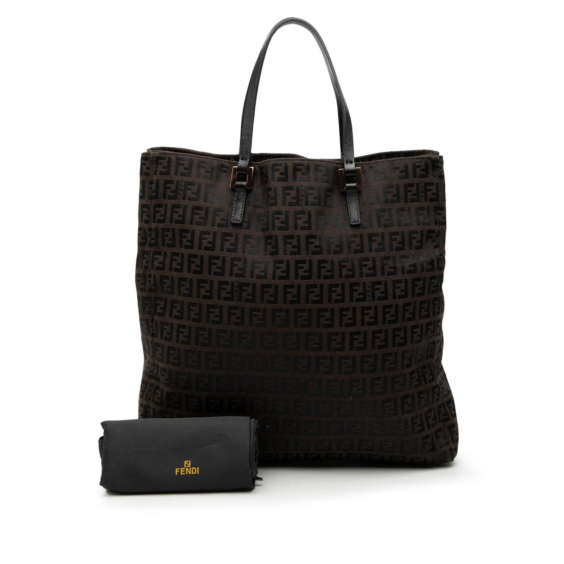 Fendi Zucchino Canvas Tote
