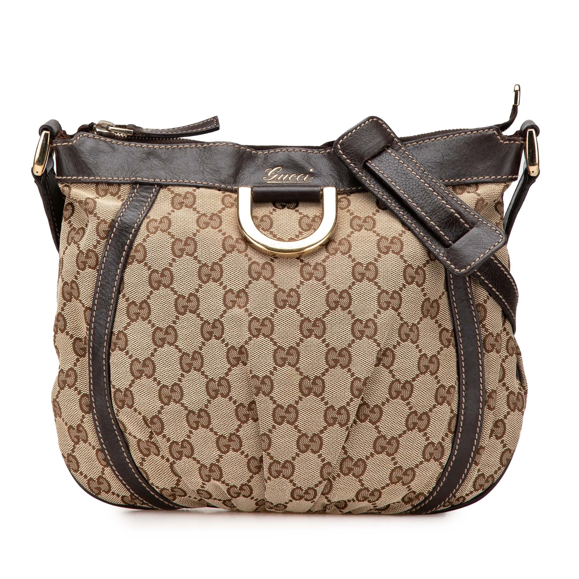 Gucci GG Canvas Abbey D Ring Crossbody