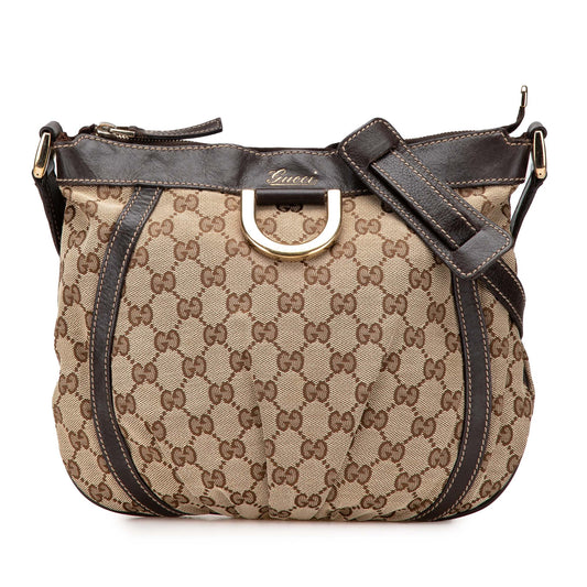 Gucci GG Canvas Abbey D Ring Crossbody