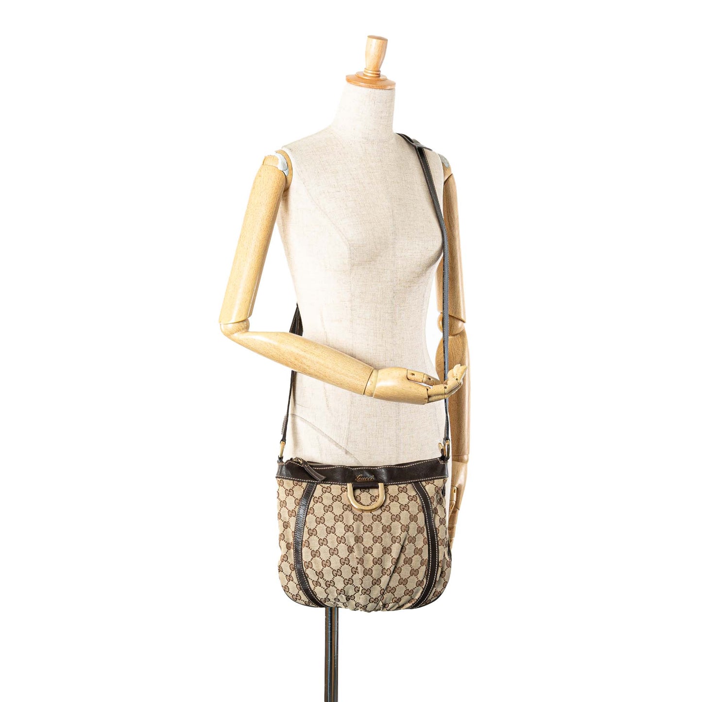 Gucci GG Canvas Abbey D Ring Crossbody
