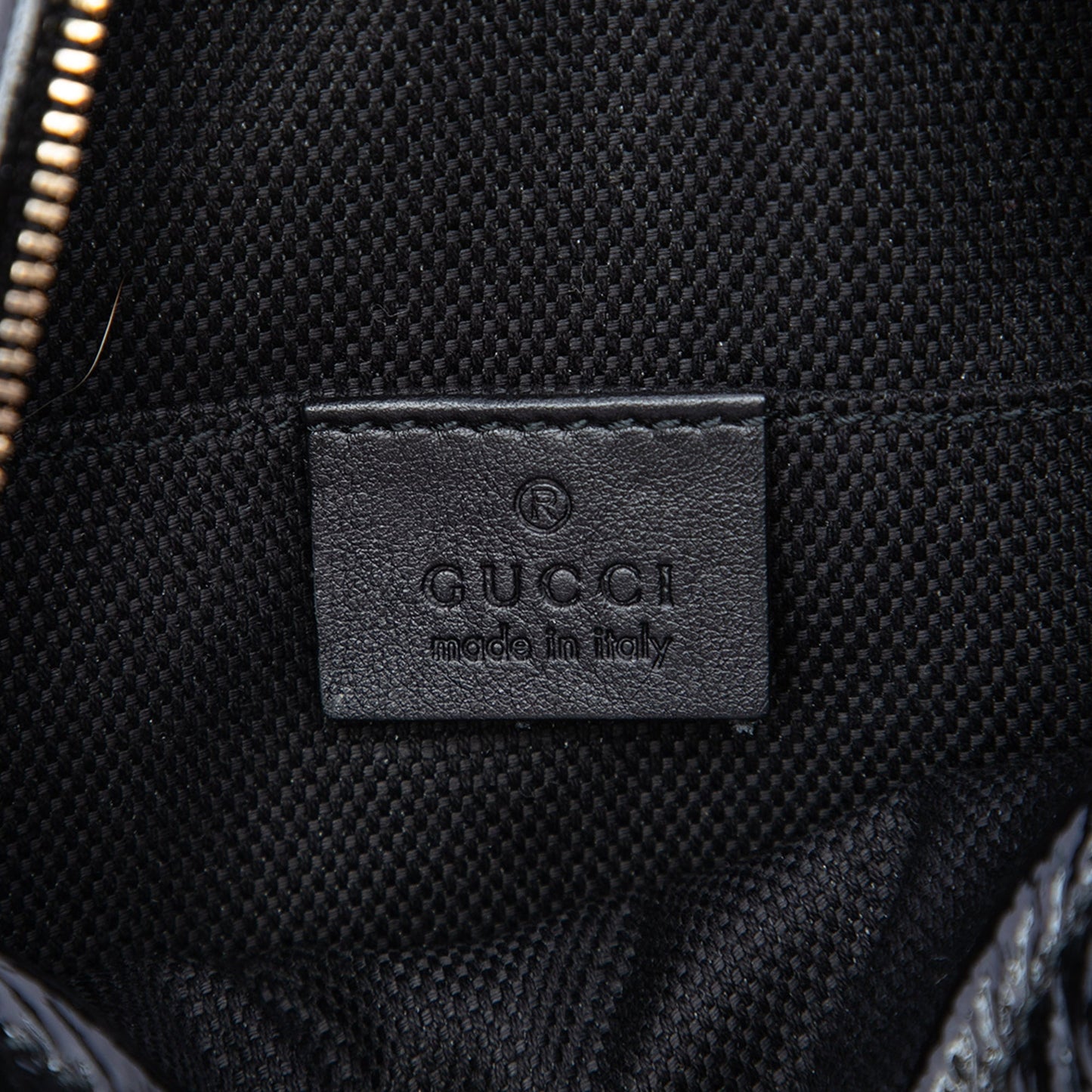 Gucci Mini Patent Soho Chain Crossbody