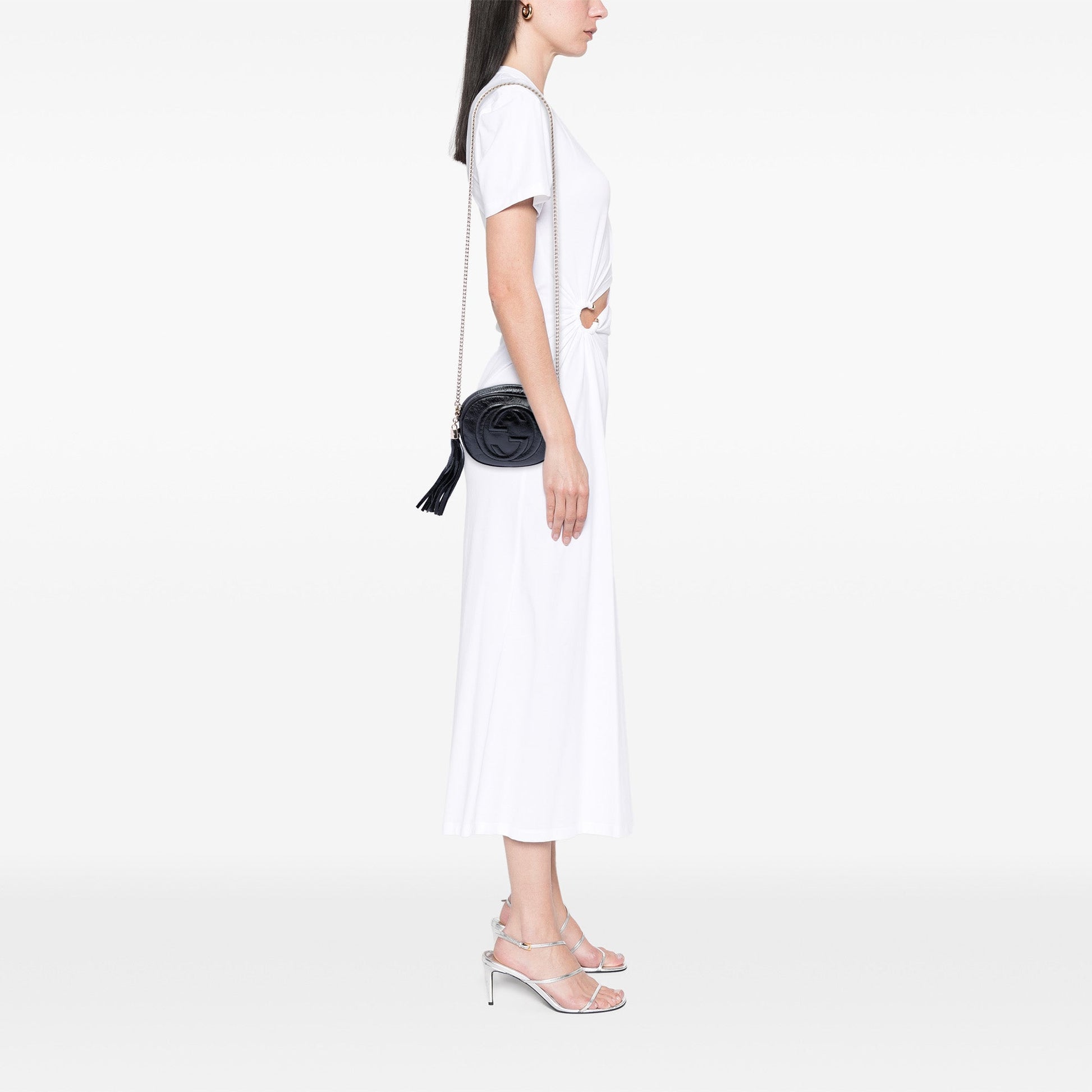 Gucci Mini Patent Soho Chain Crossbody