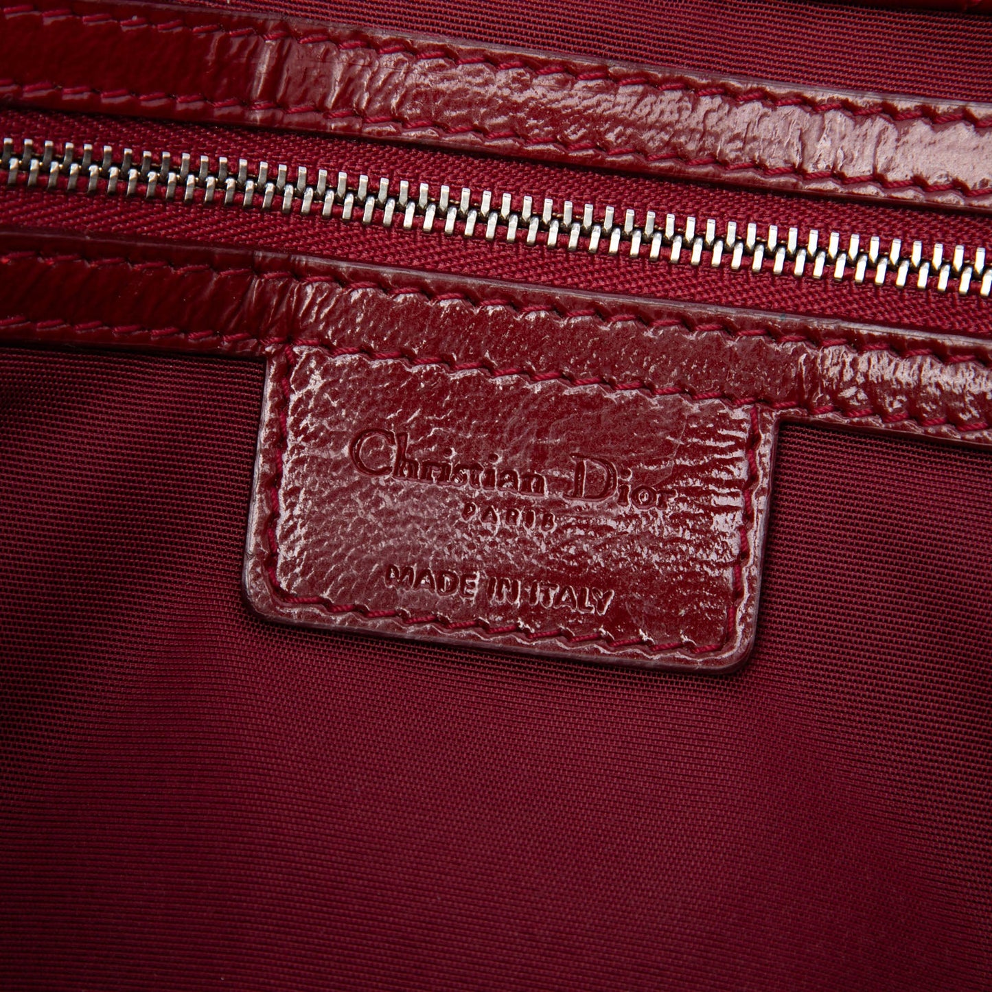 Dior Large Patent Cannage Lady Dior Soft Shopping Tote