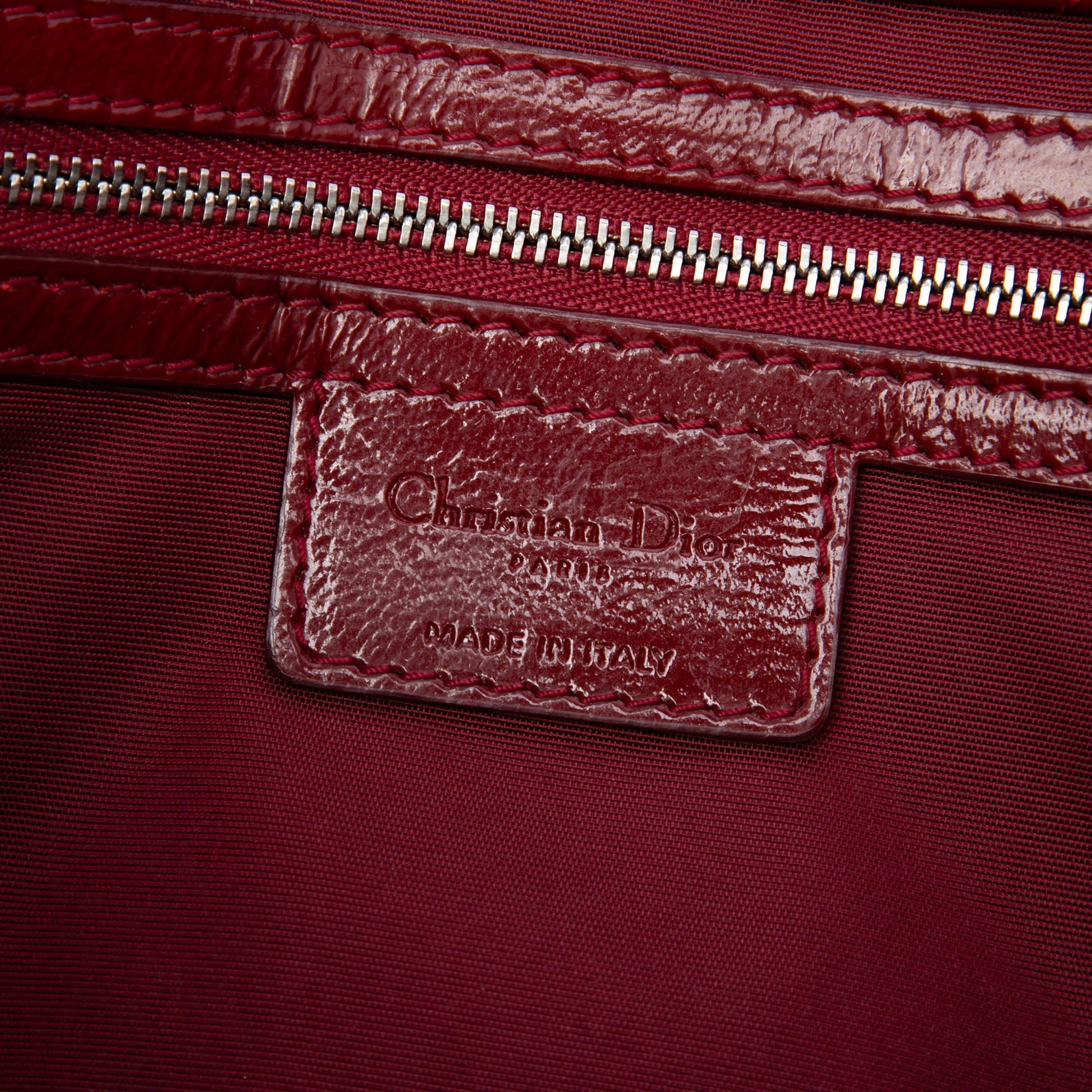 Dior Large Patent Cannage Lady Dior Soft Shopping Tote
