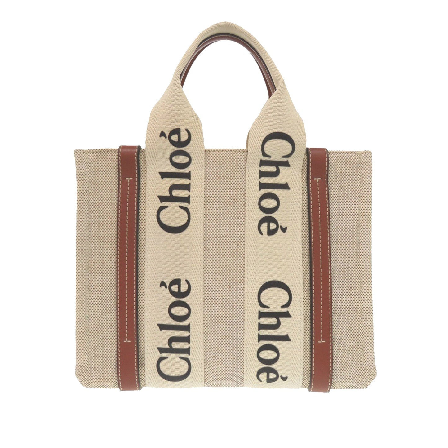 Chloé Small Canvas Woody Tote