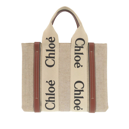 Chloé Small Canvas Woody Tote