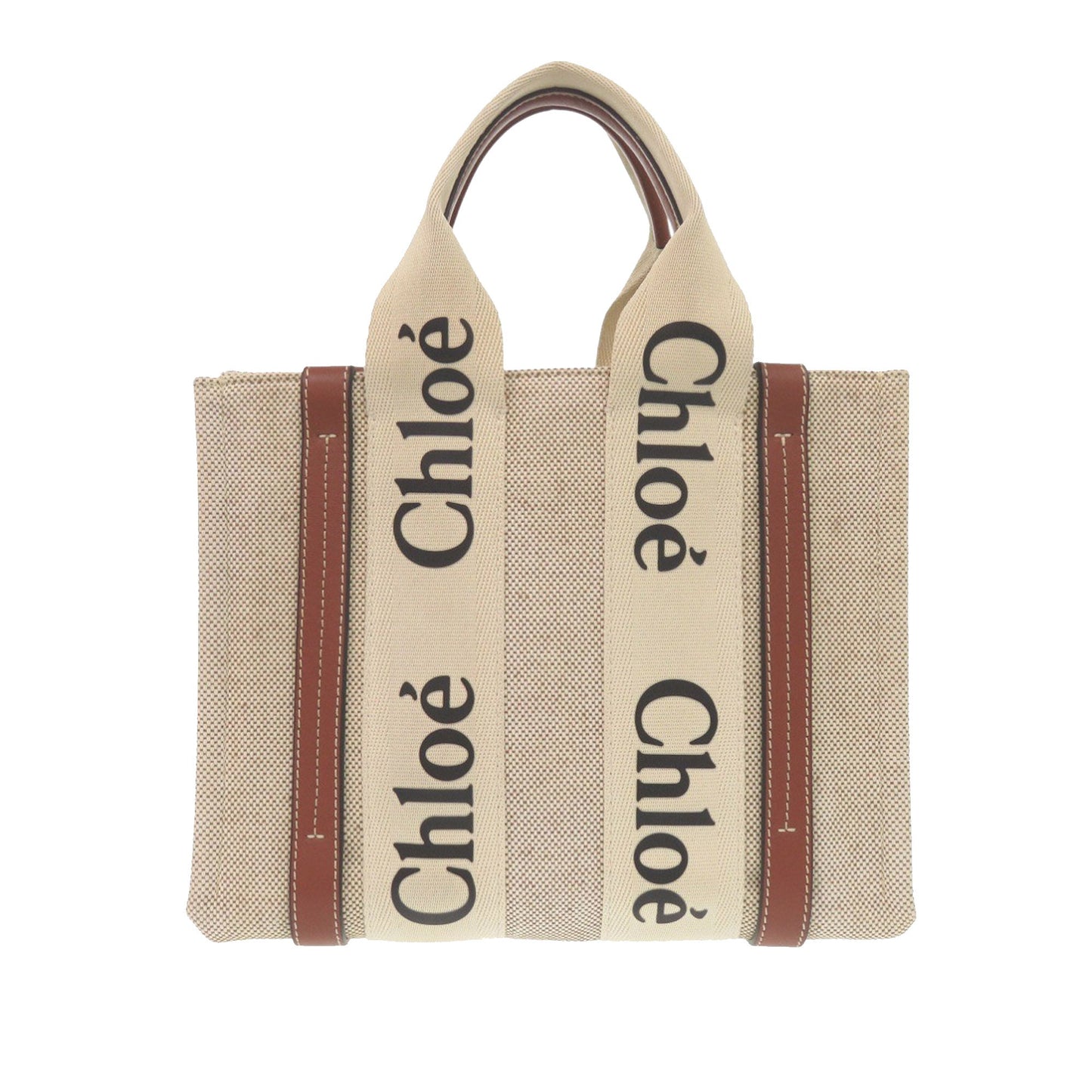 Chloé Small Canvas Woody Tote
