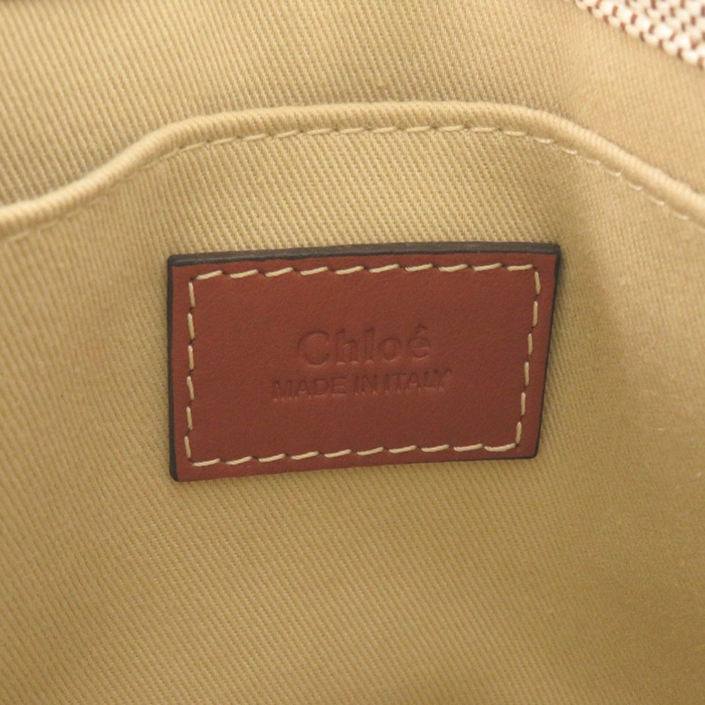 Chloé Small Canvas Woody Tote