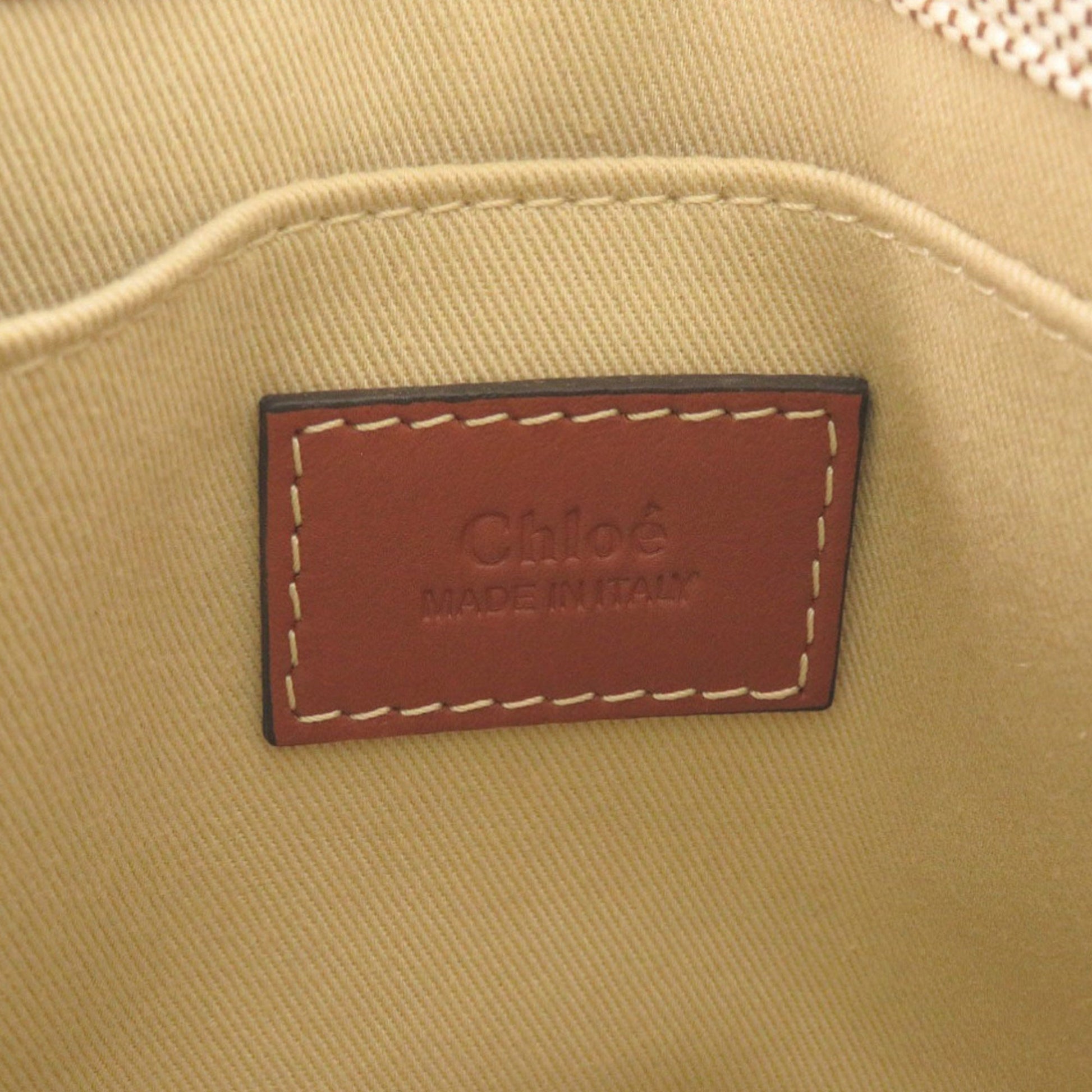 Chloé Small Canvas Woody Tote