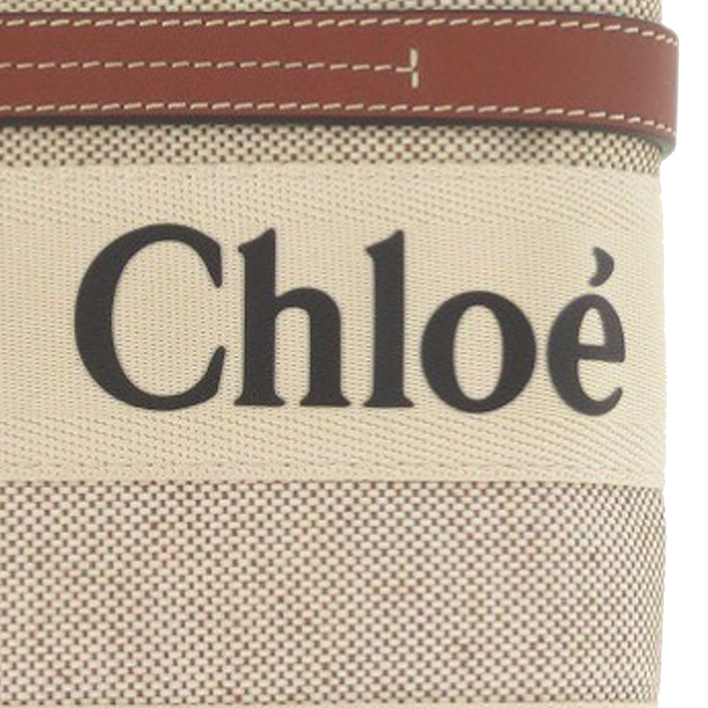 Chloé Small Canvas Woody Tote