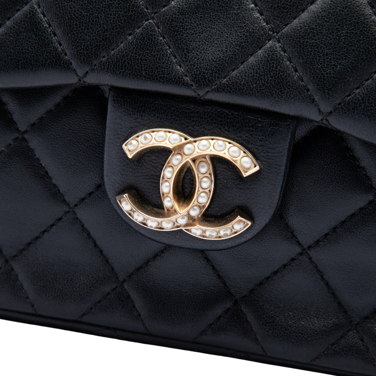 Chanel Medium Quilted Lambskin Westminster Pearl Flap