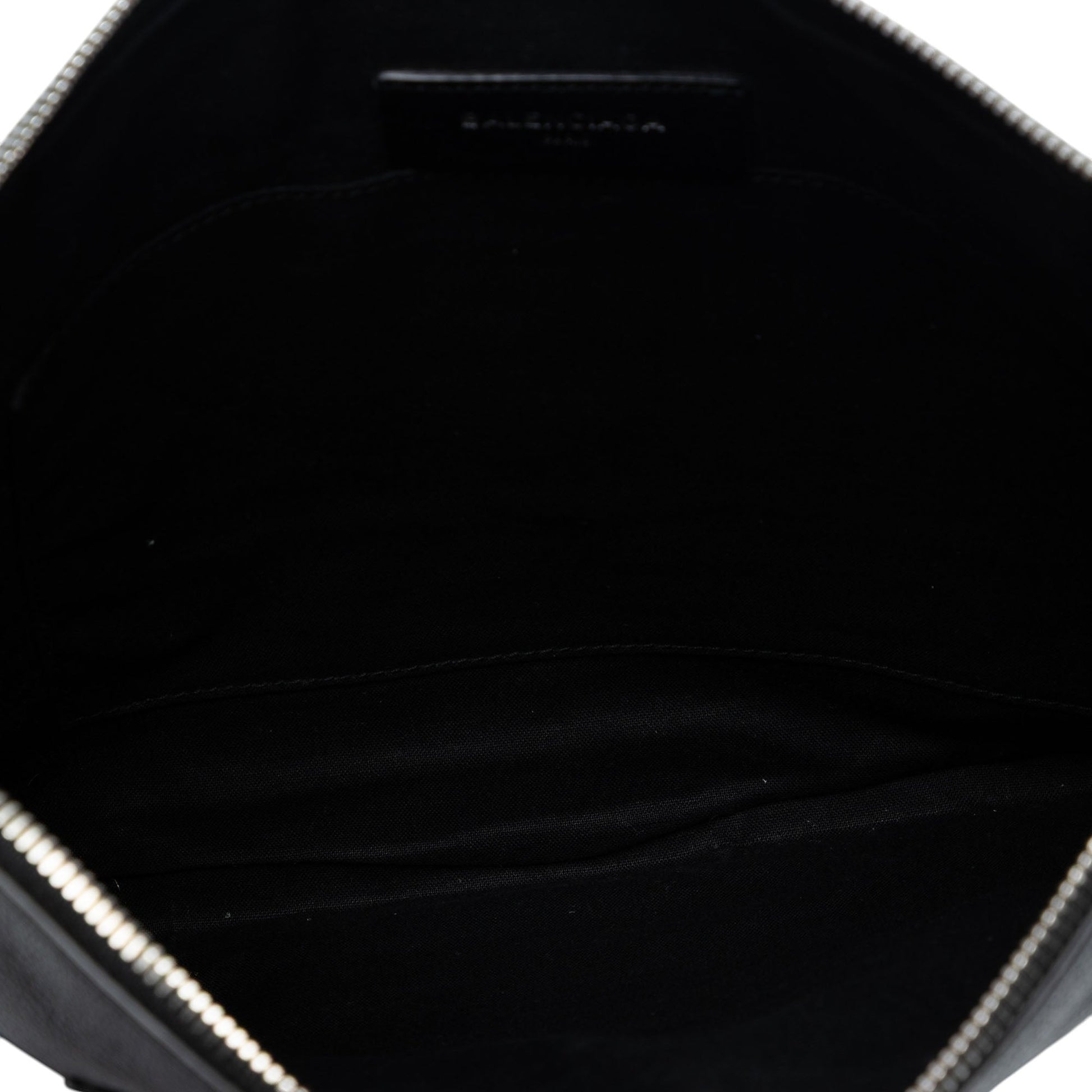 Balenciaga Goatskin Motocross Classic Metallic Edge Clutch
