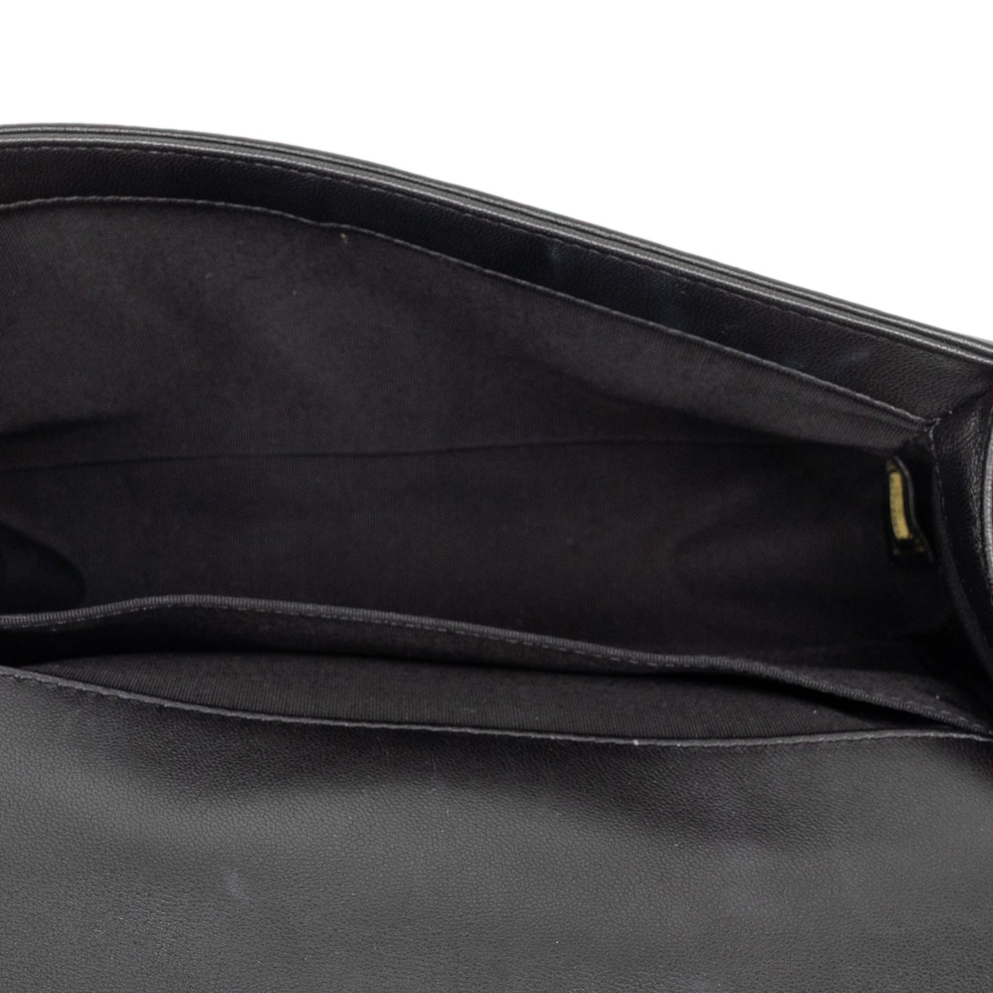Chanel Old Medium Multicolor Quilted Lambskin Crest Boy Flap