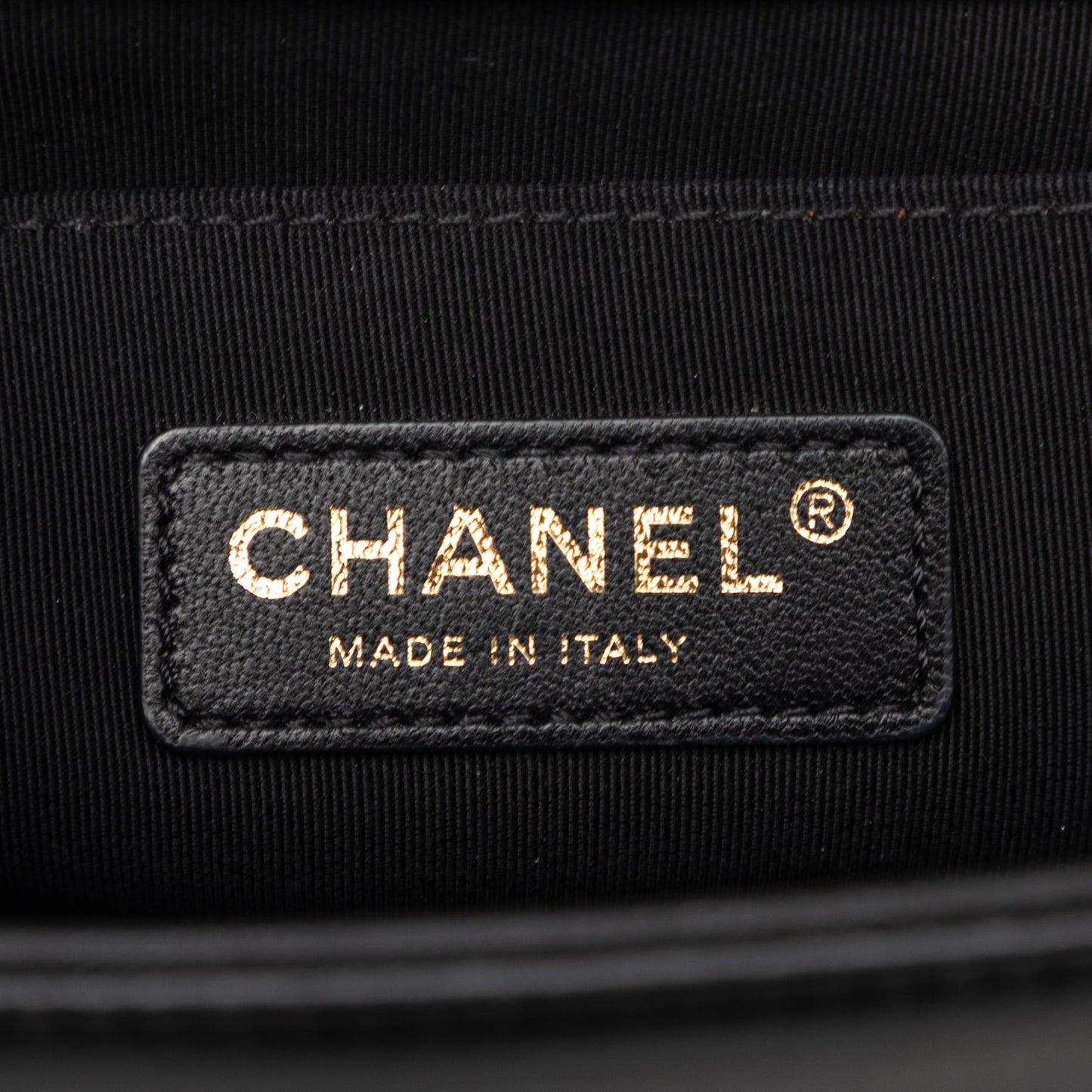 Chanel Old Medium Multicolor Quilted Lambskin Crest Boy Flap
