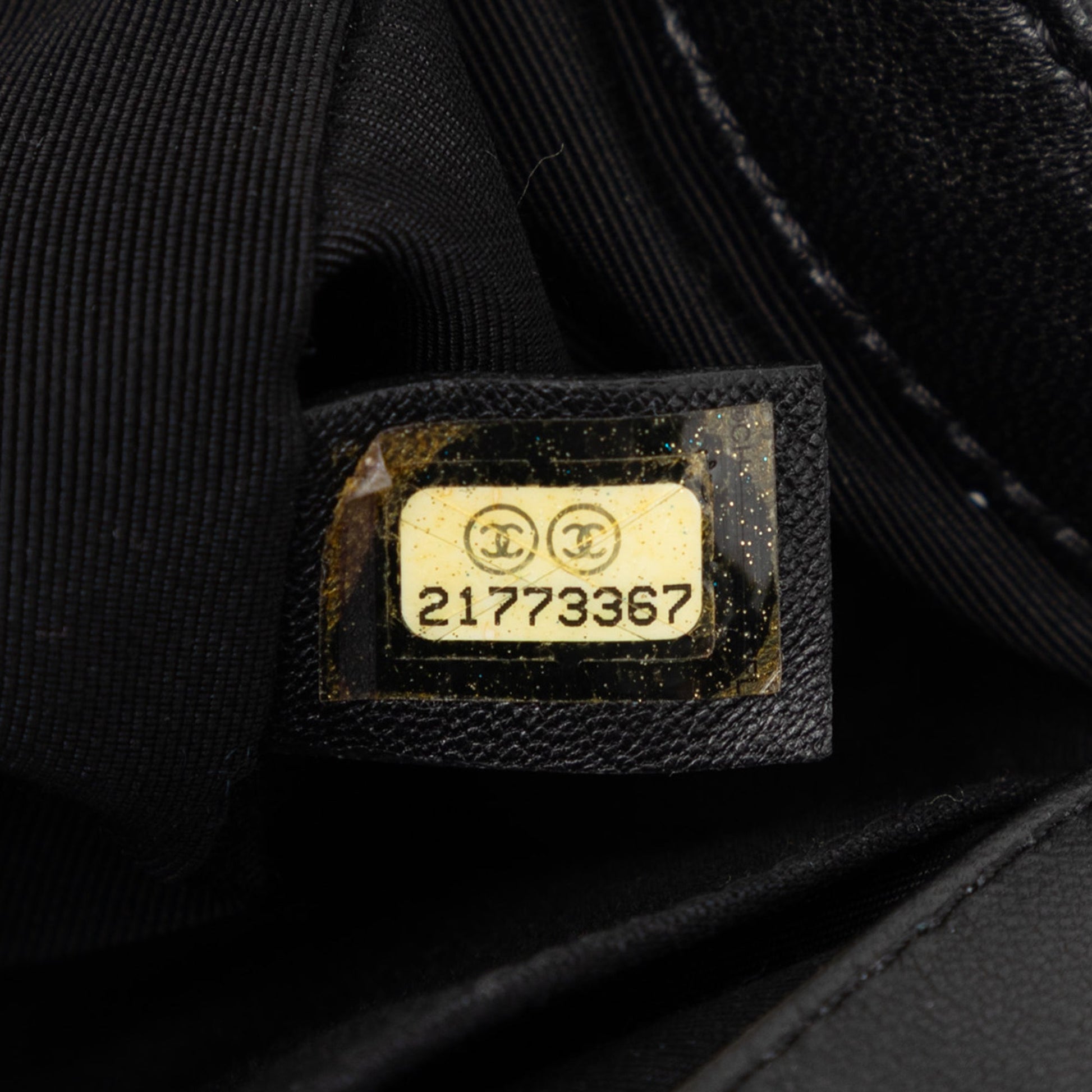 Chanel Old Medium Multicolor Quilted Lambskin Crest Boy Flap
