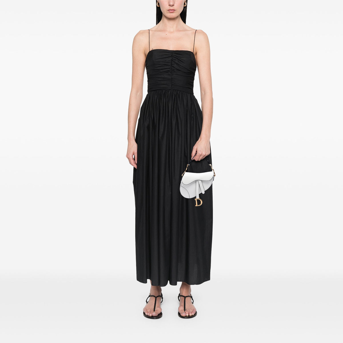 Dior Mini Grained Calfskin Saddle Bag