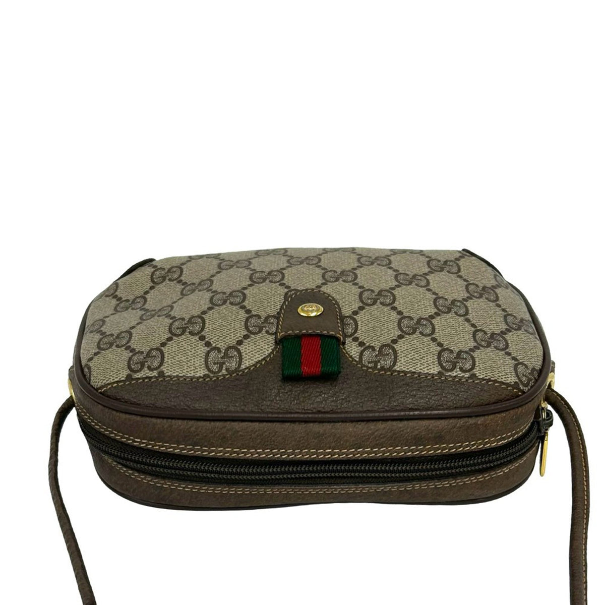 Gucci GG Supreme Web Sherry Shoulder Bag