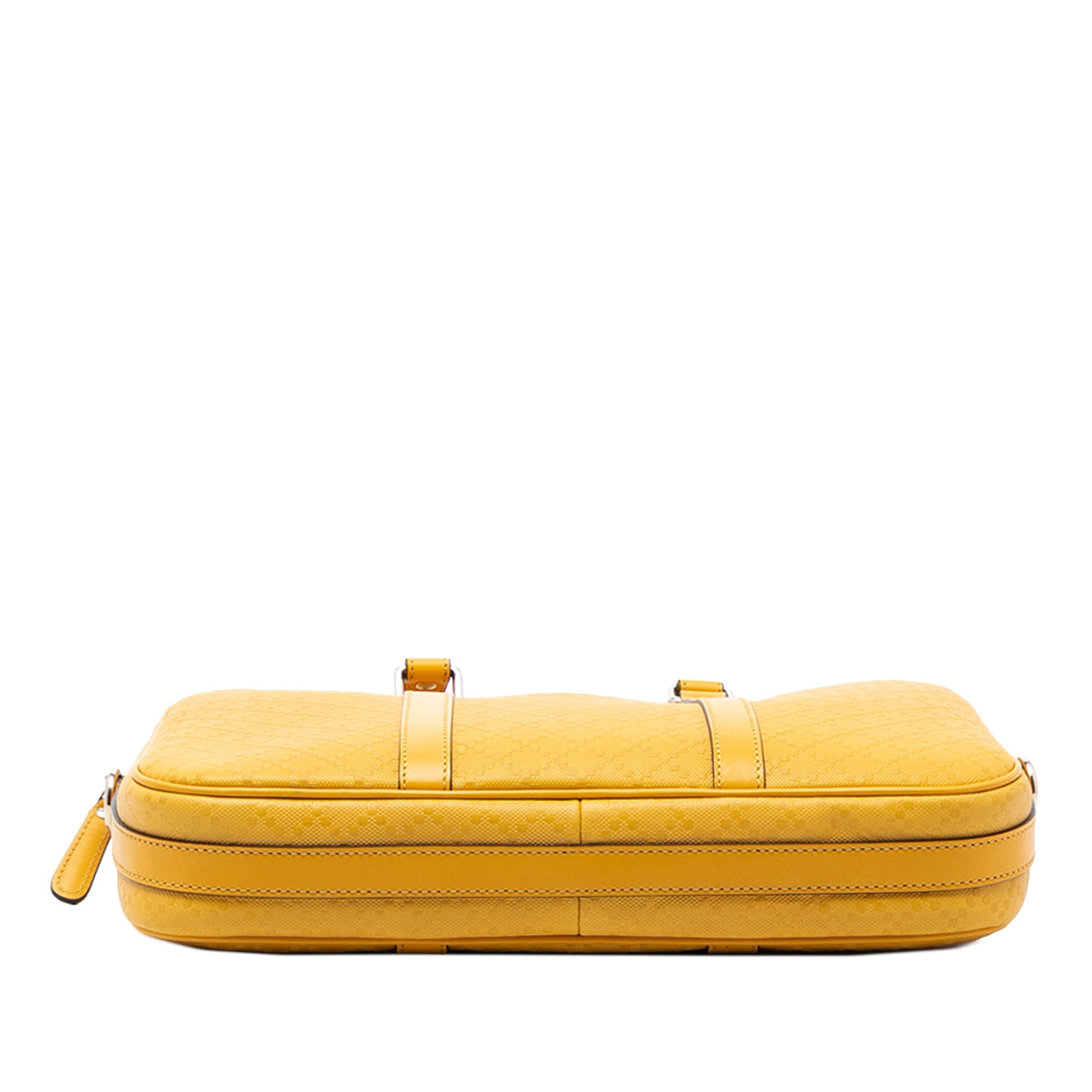 Gucci Medium Diamante Bright Leather Business Bag