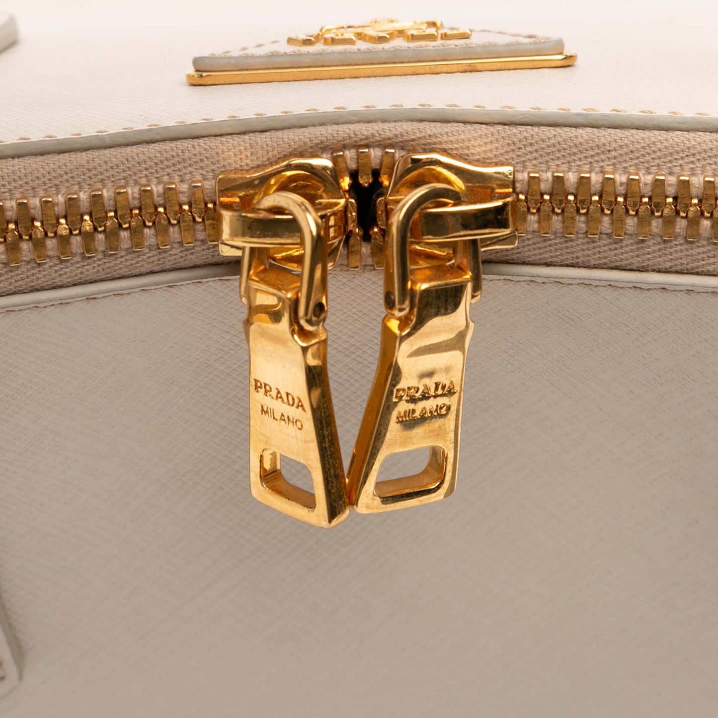 Prada Large Saffiano Lux Promenade Satchel