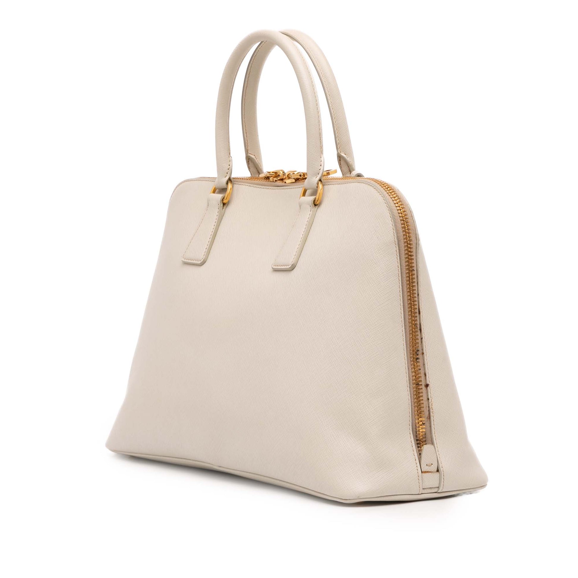Prada Large Saffiano Lux Promenade Satchel