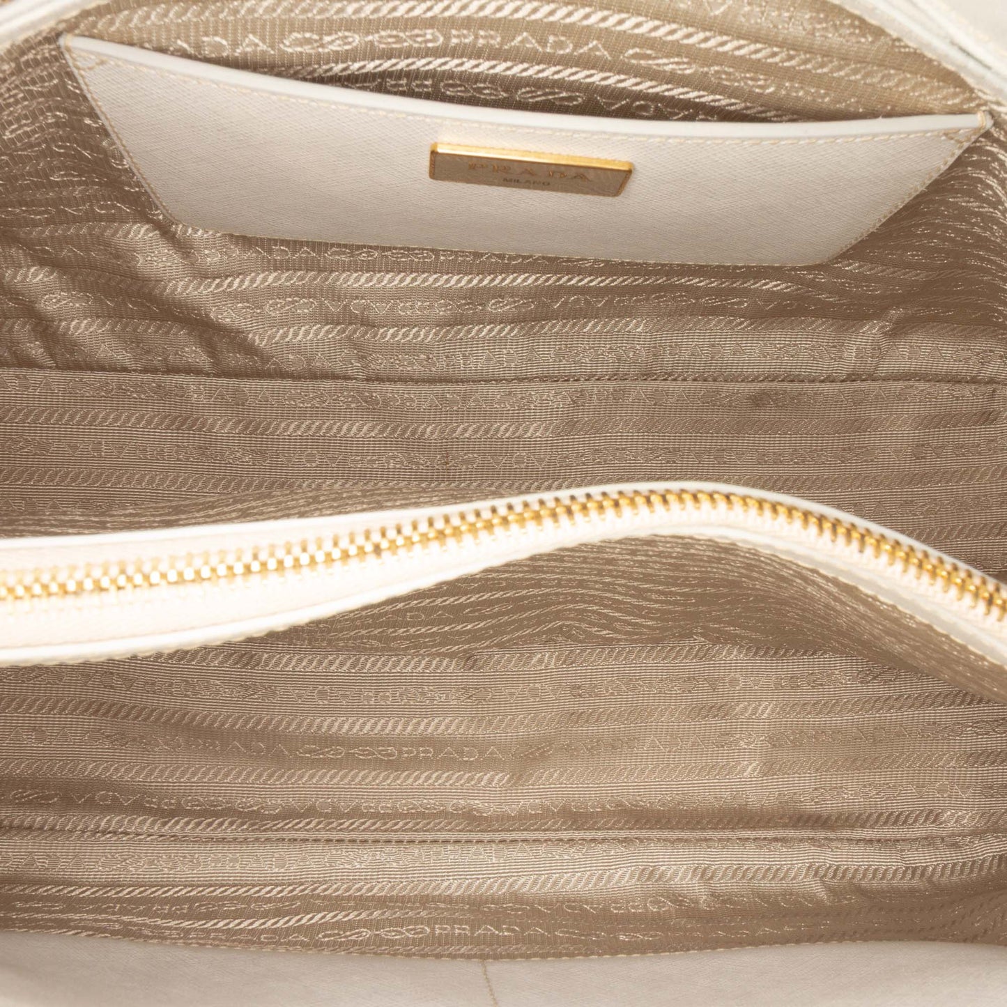 Prada Large Saffiano Lux Promenade Satchel