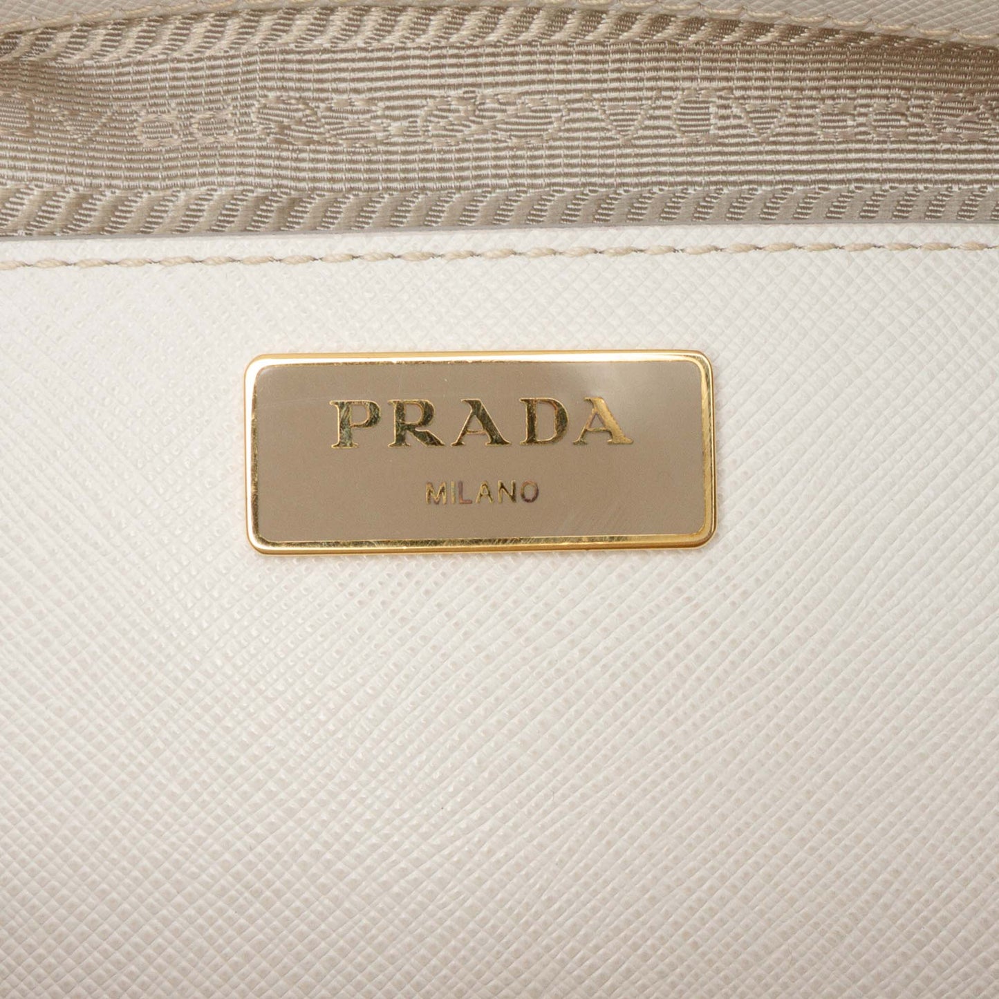Prada Large Saffiano Lux Promenade Satchel