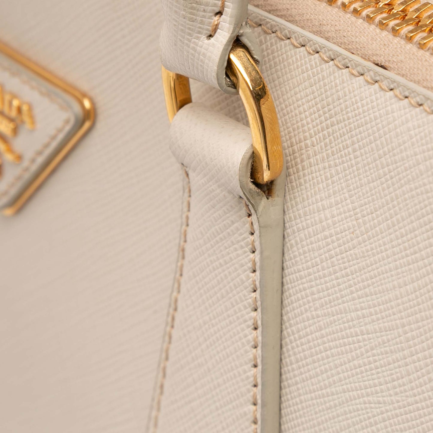 Prada Large Saffiano Lux Promenade Satchel