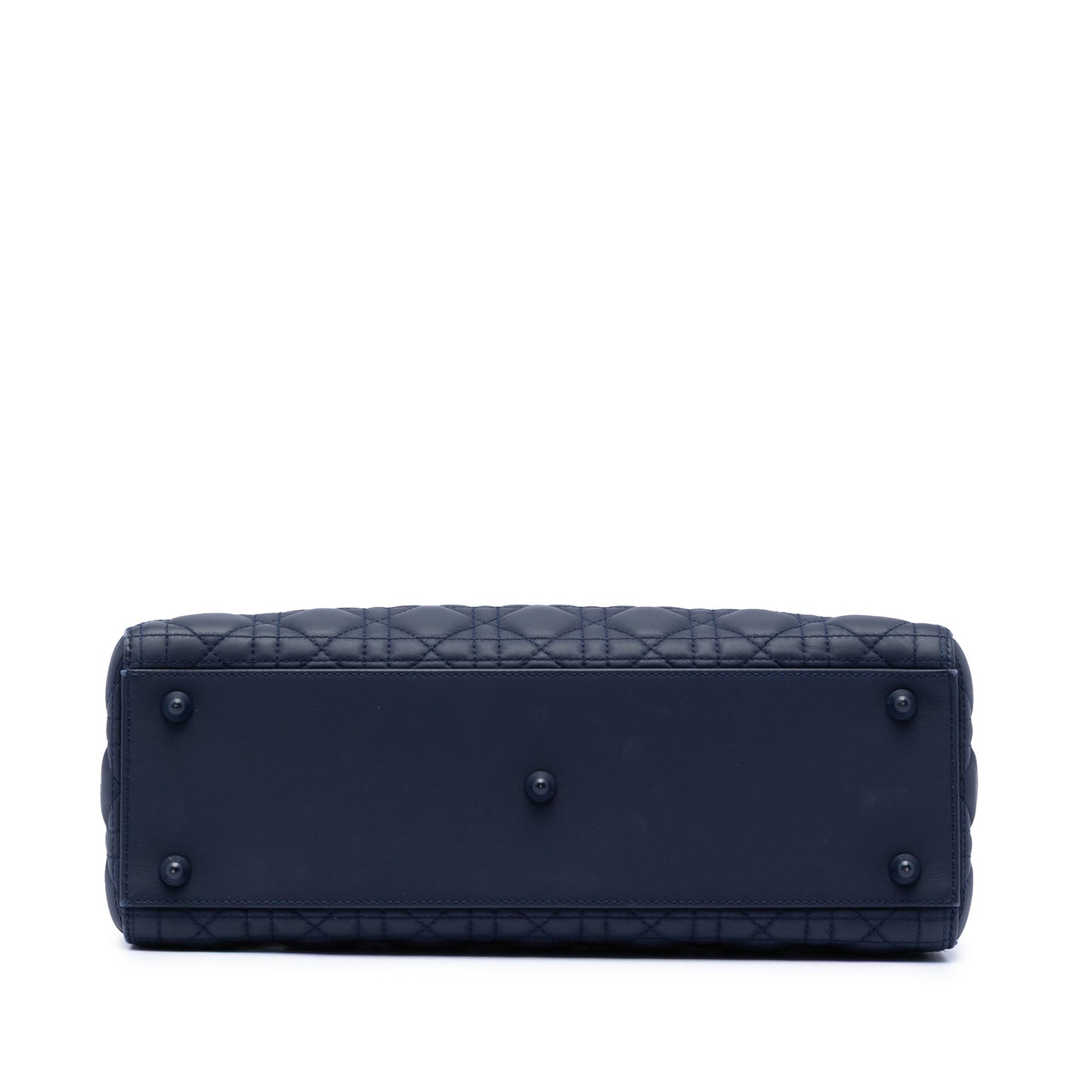 Dior Large Ultra Matte Calfskin Cannage Lady Dior