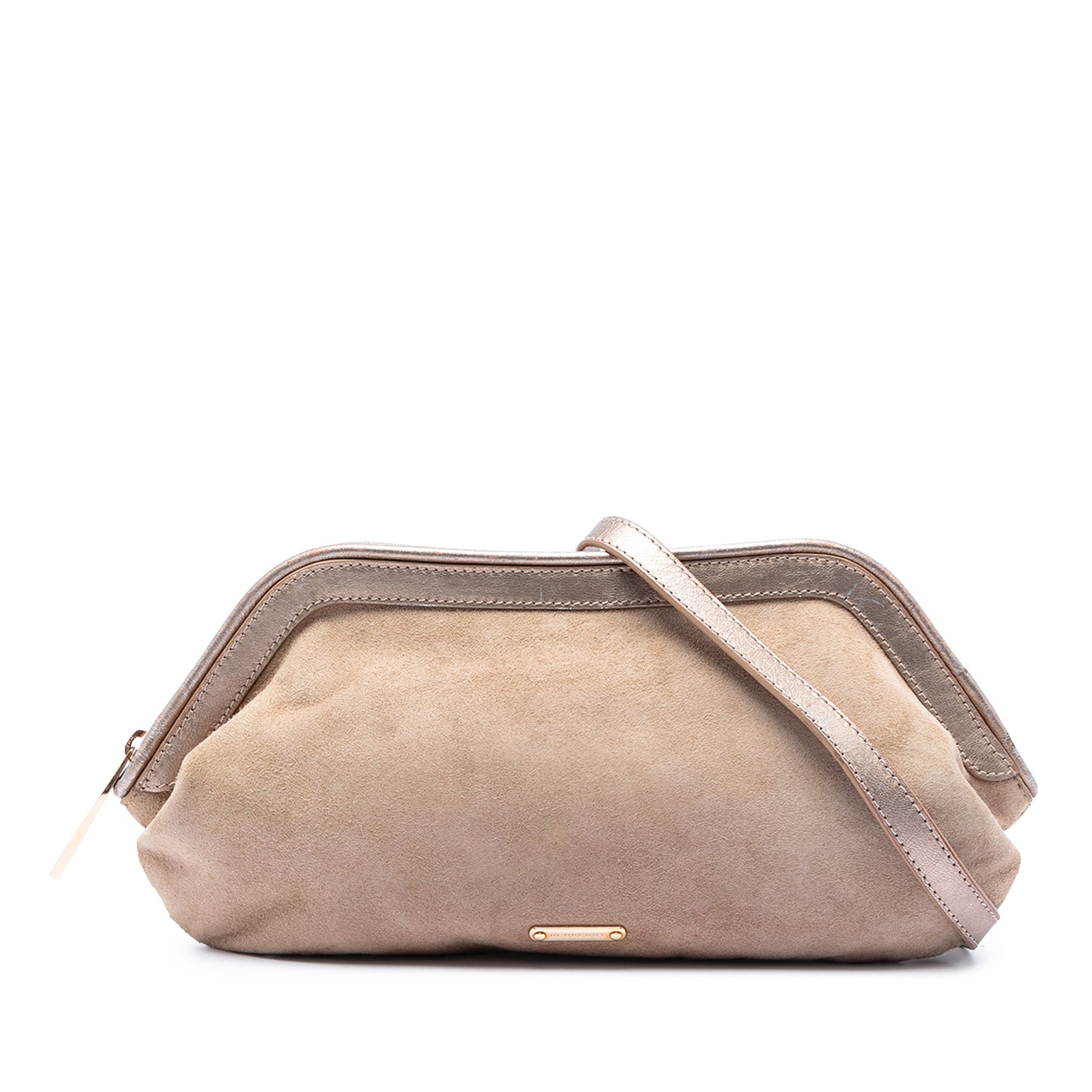 Burberry Prorsum Suede Frame Crossbody