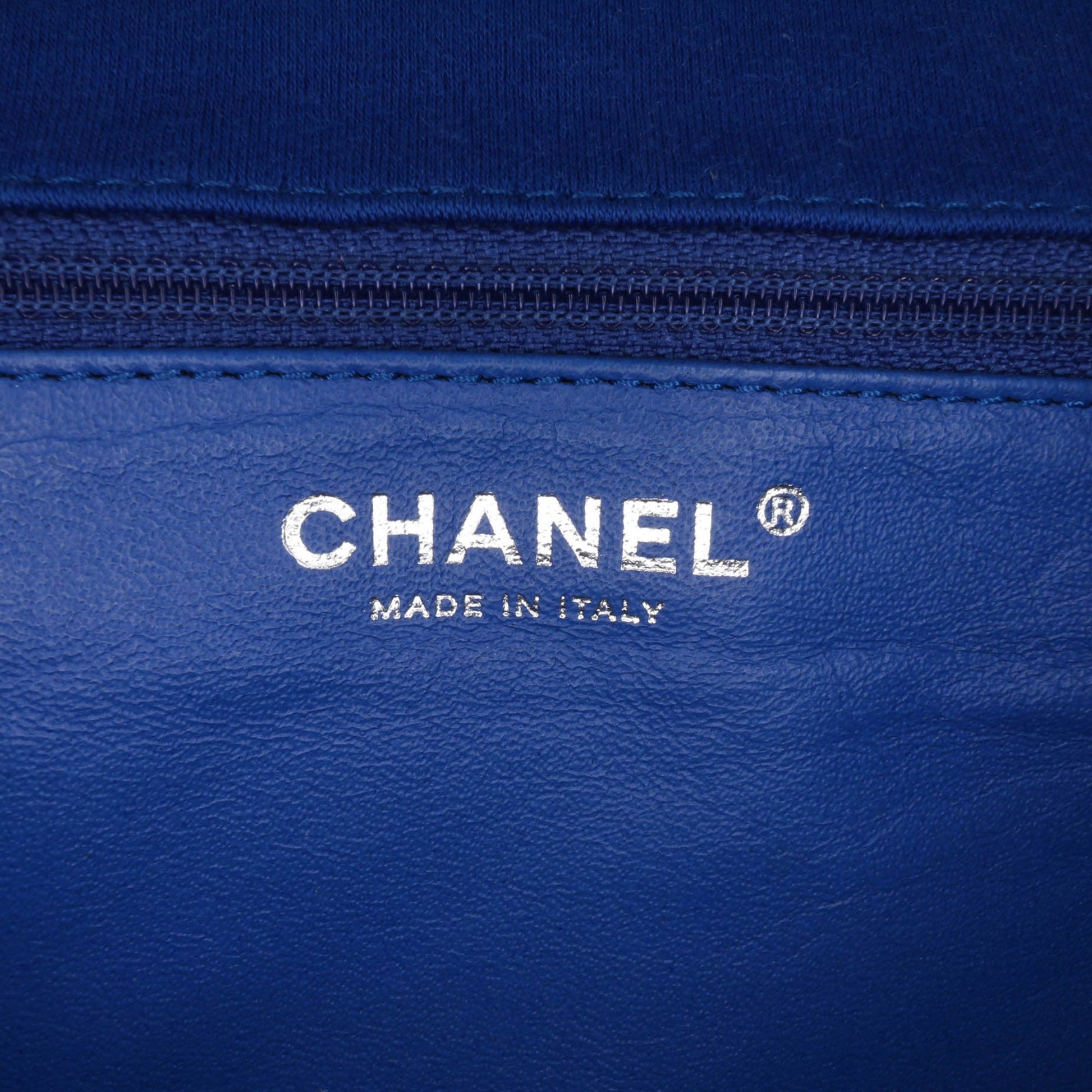 Chanel Medium Chevron Jersey Single Flap