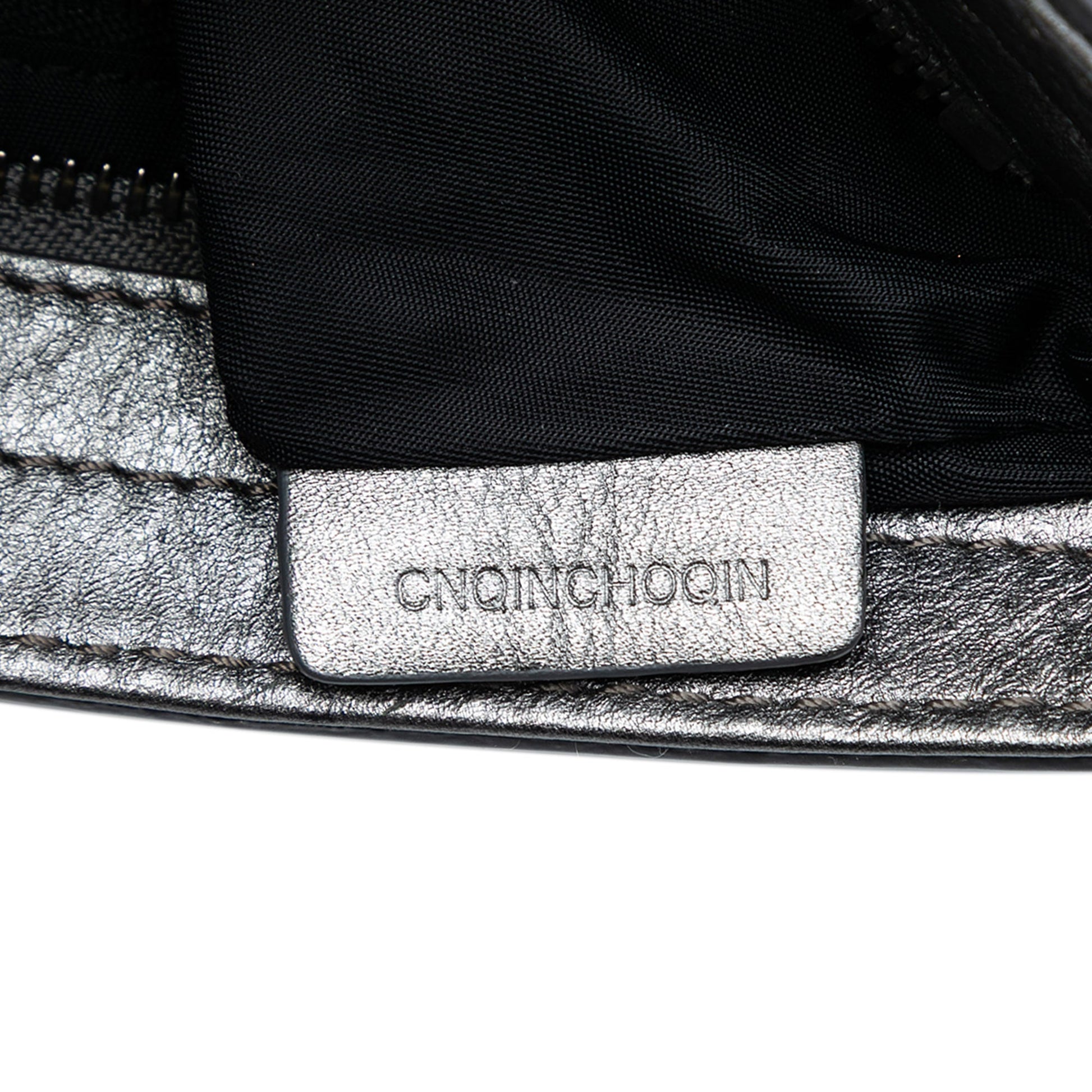Burberry Shimmer Check Canvas Shoulder Bag