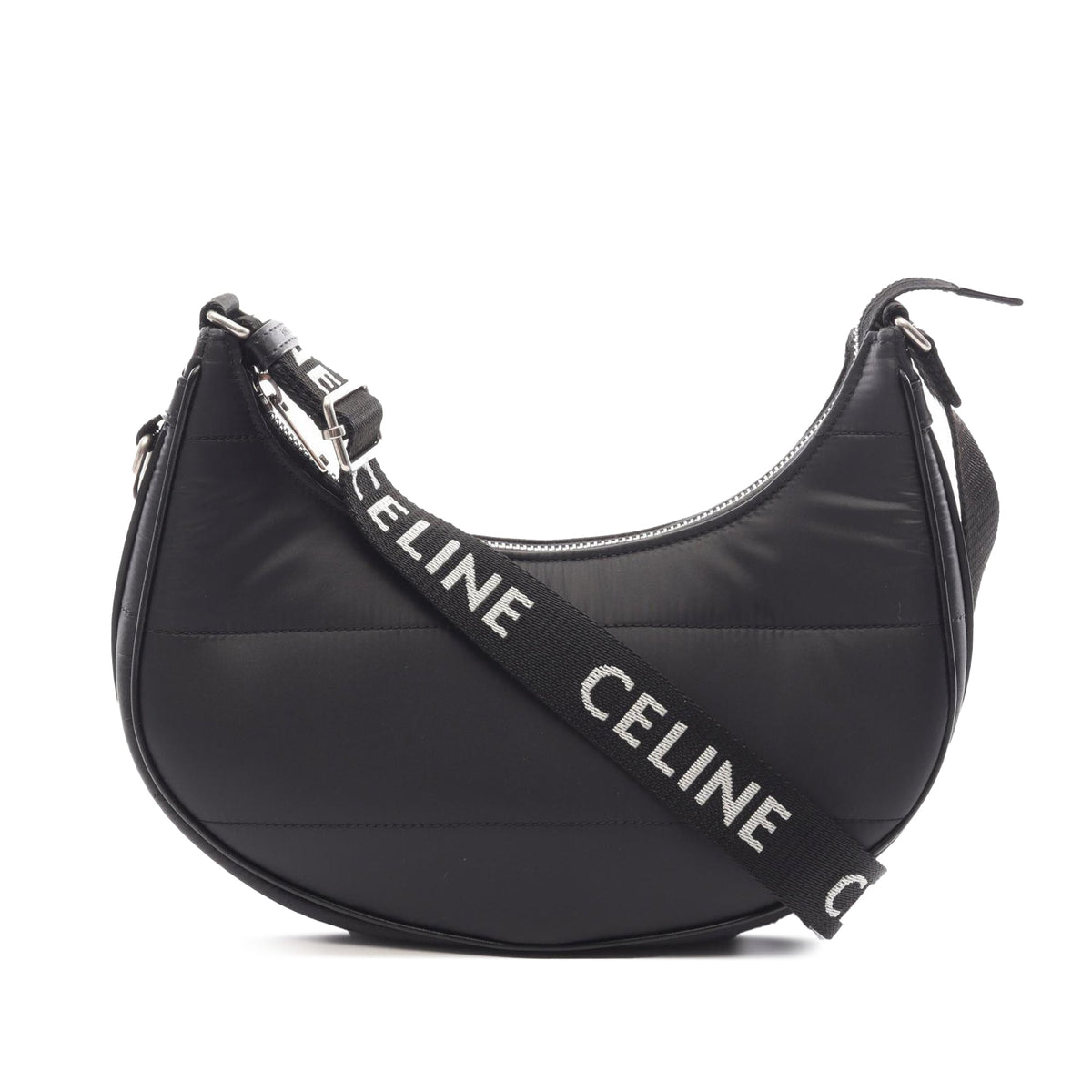Celine Medium Nylon Ava — Black