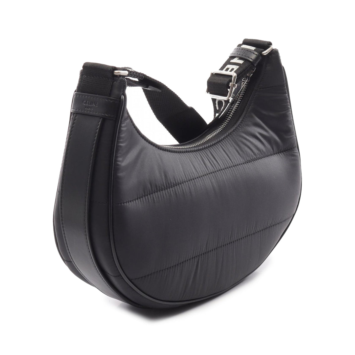 Celine Medium Nylon Ava — Black