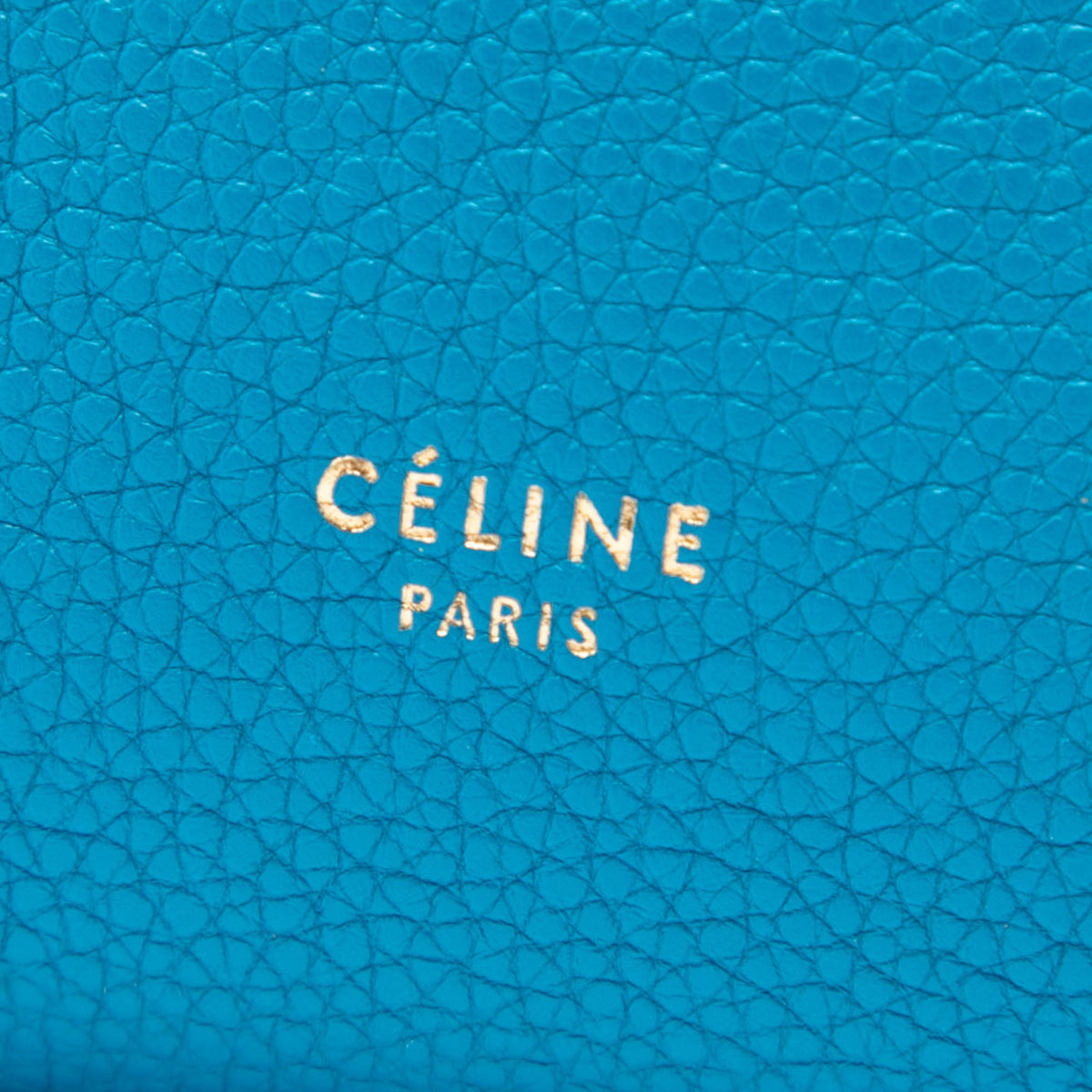Celine Small Soft Grained Calfskin Seau Sangle Bucket Bag