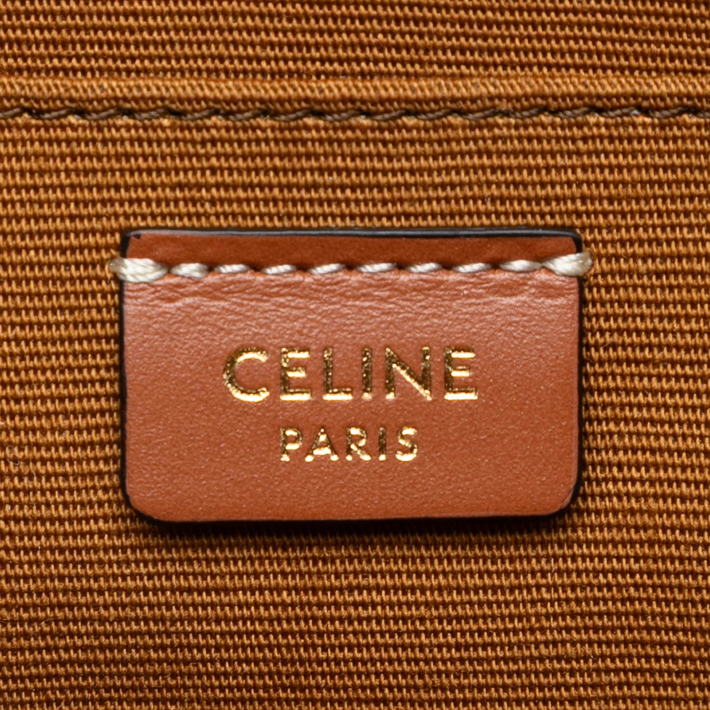 Celine Mini Triomphe Cuir Coated Canvas Camera Bag