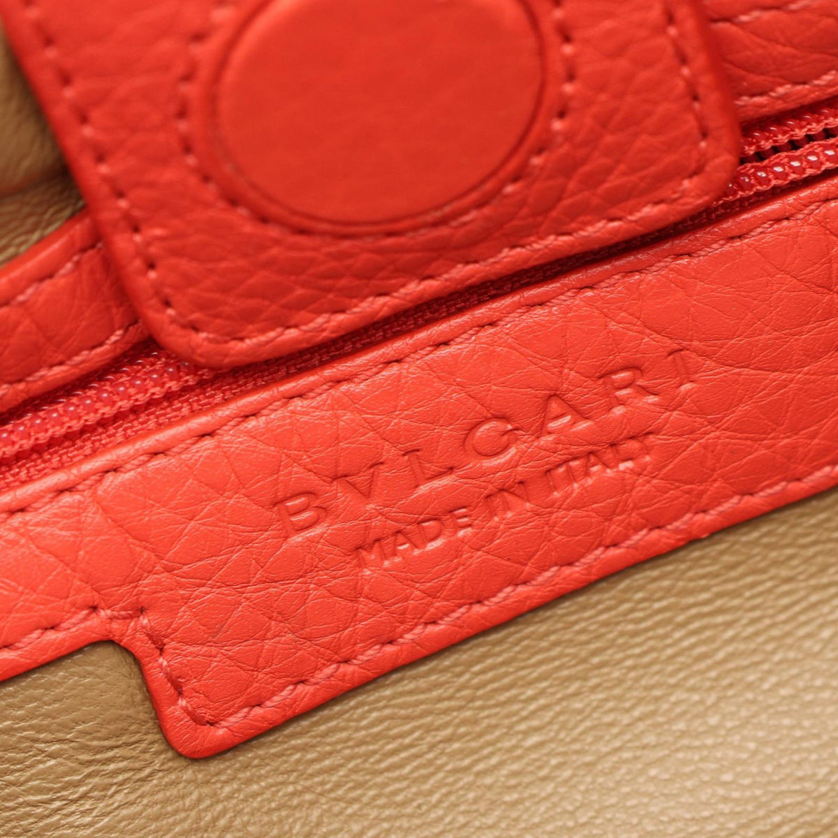 Bvlgari Leather Leoni Handbag