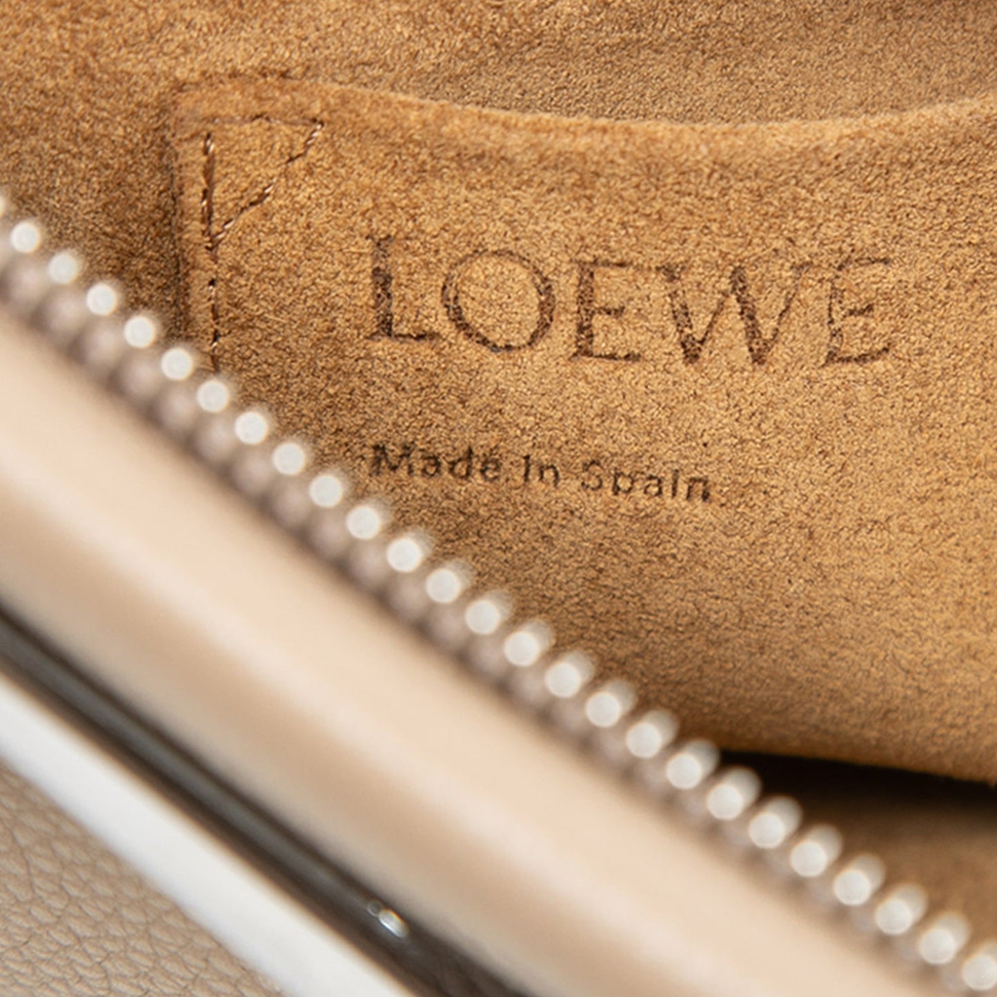 LOEWE Small Grained Calfskin Missy Satchel