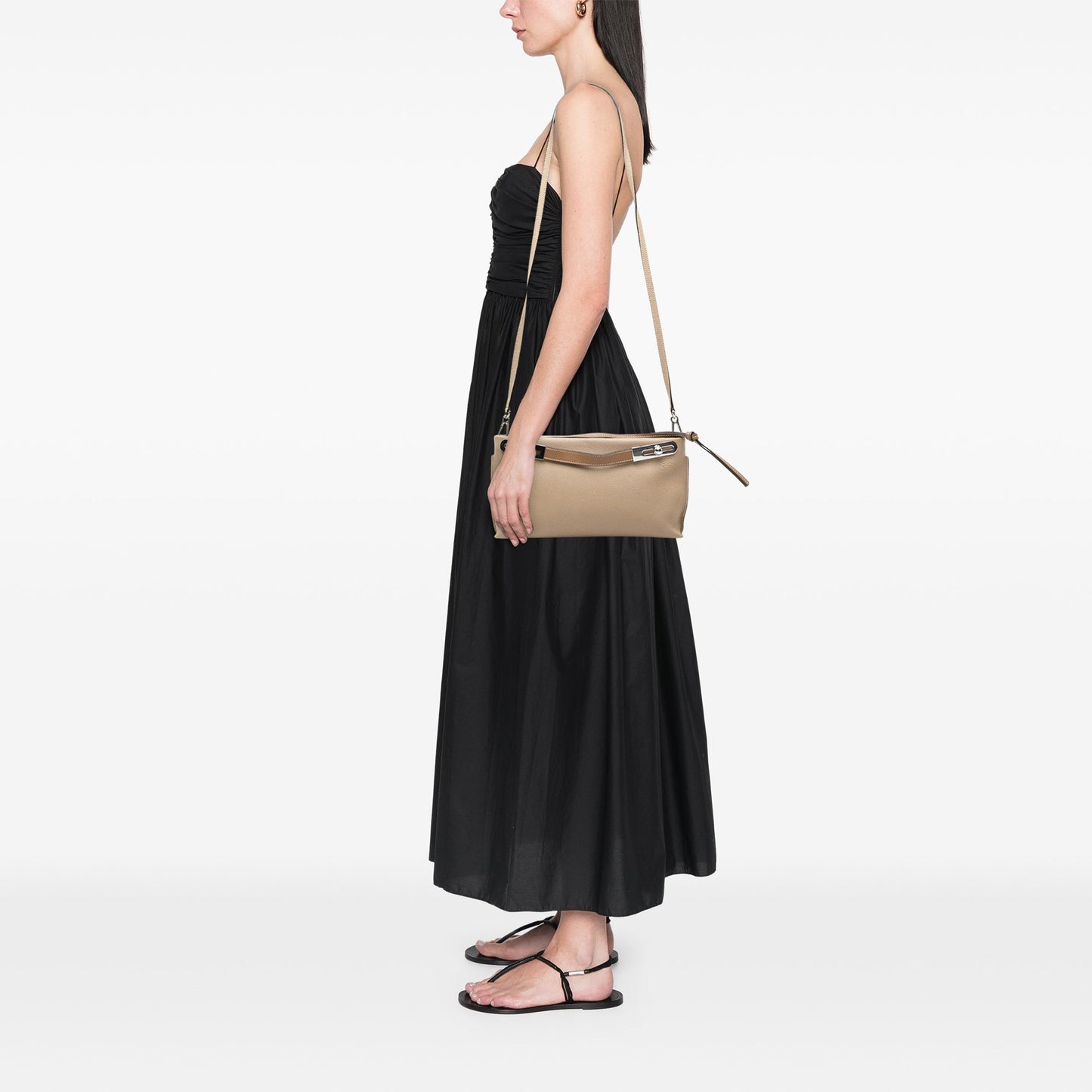 LOEWE Small Grained Calfskin Missy Satchel