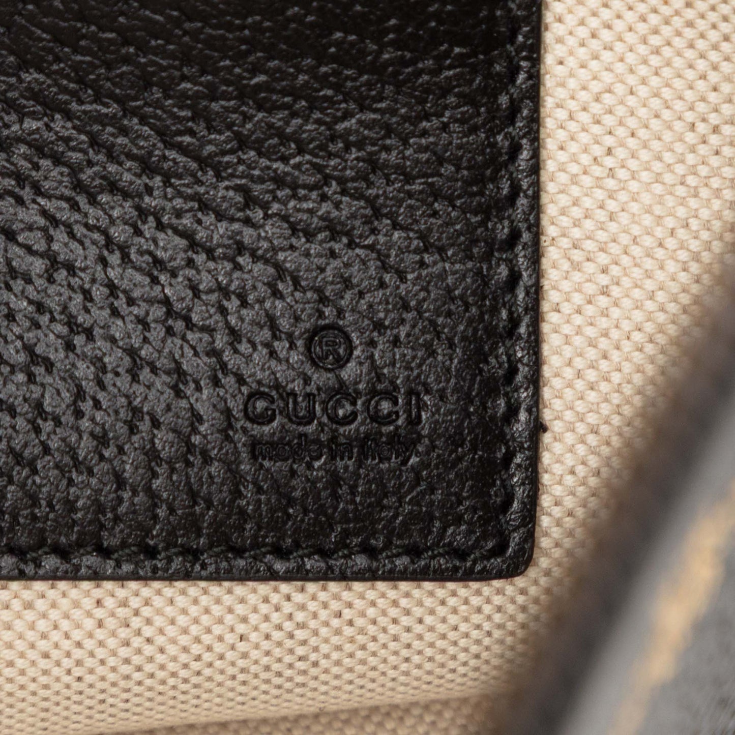 Gucci Calfskin Bee Star Clutch