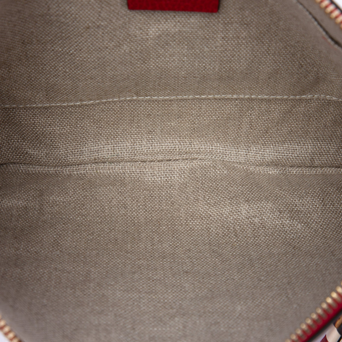 Gucci Calfskin Bamboo Clutch
