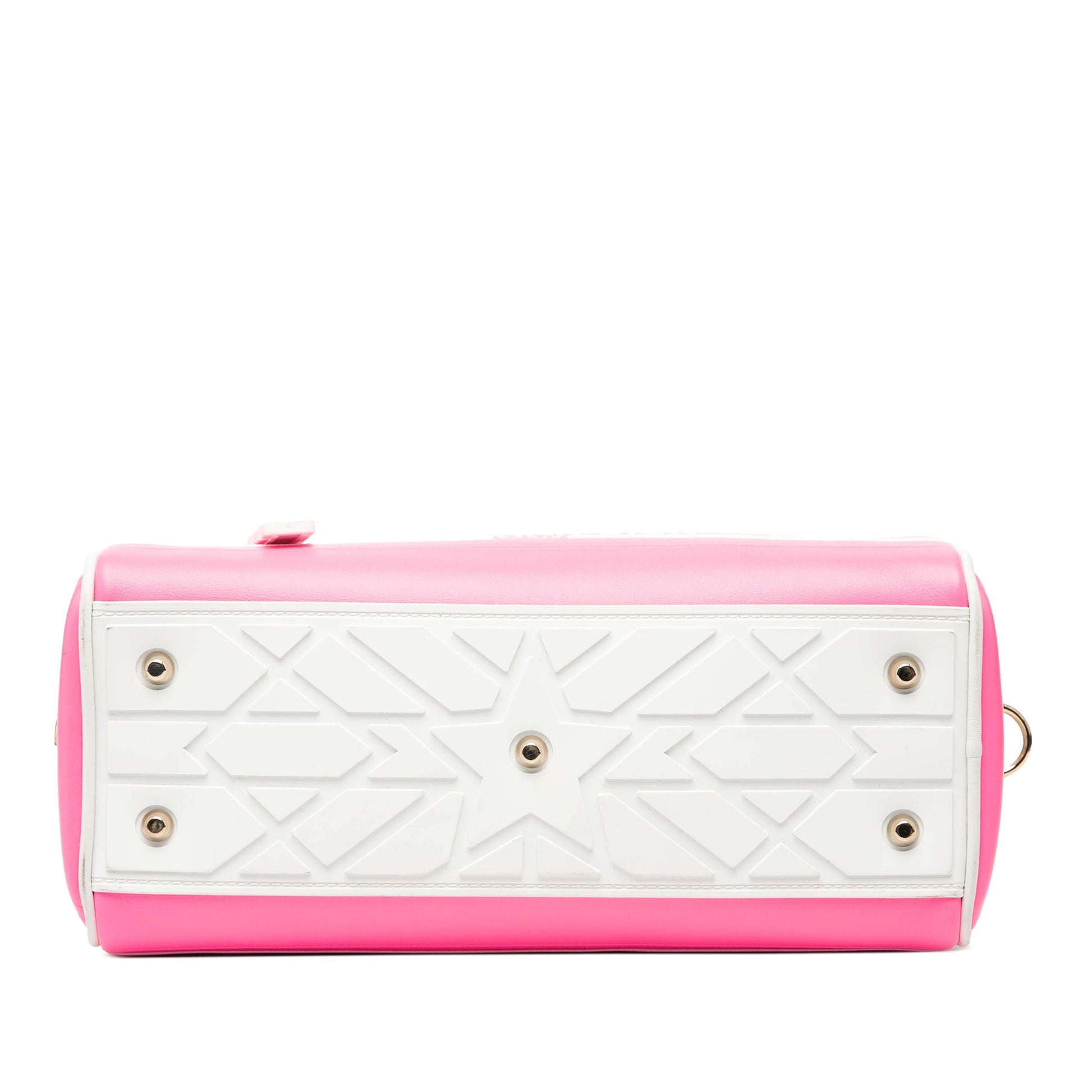 Dior Small Leather Dior Vibe Zip Bowling Bag