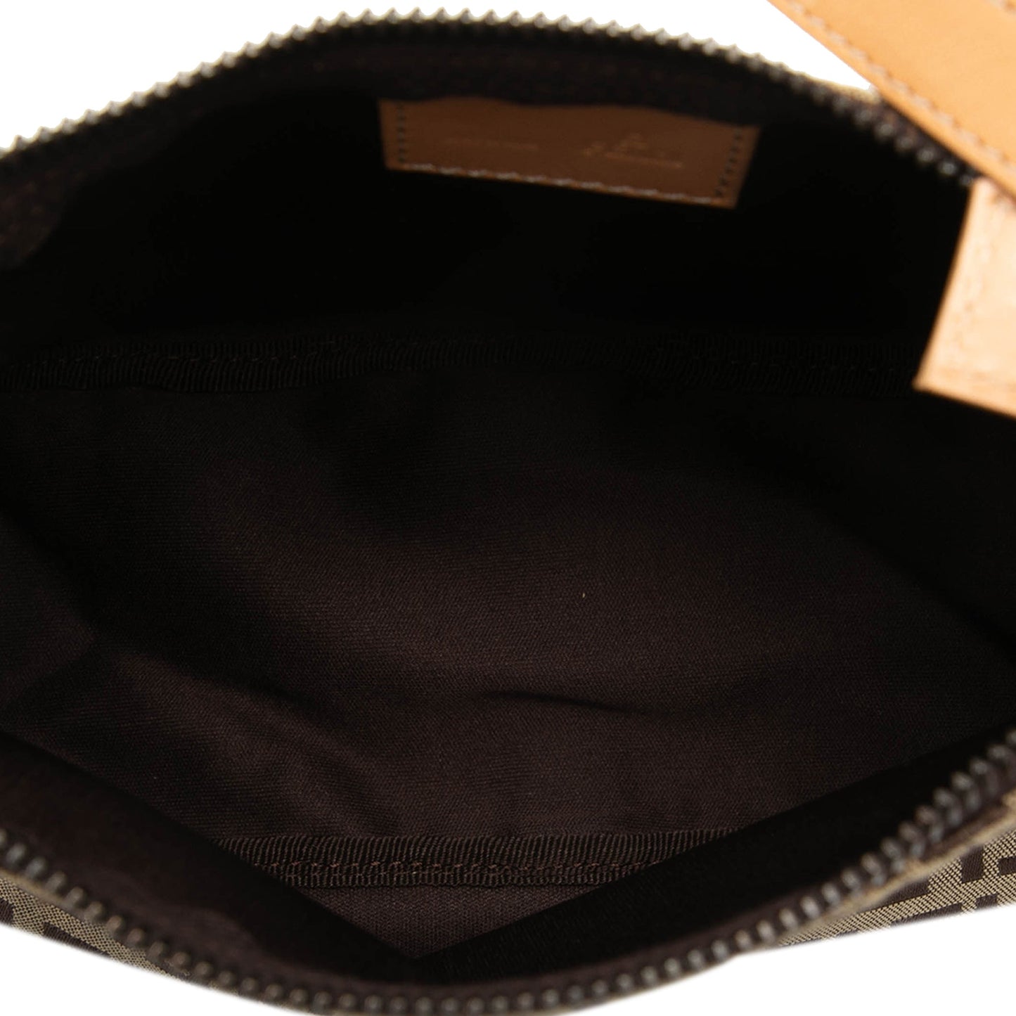 Fendi Zucchino Canvas Handbag