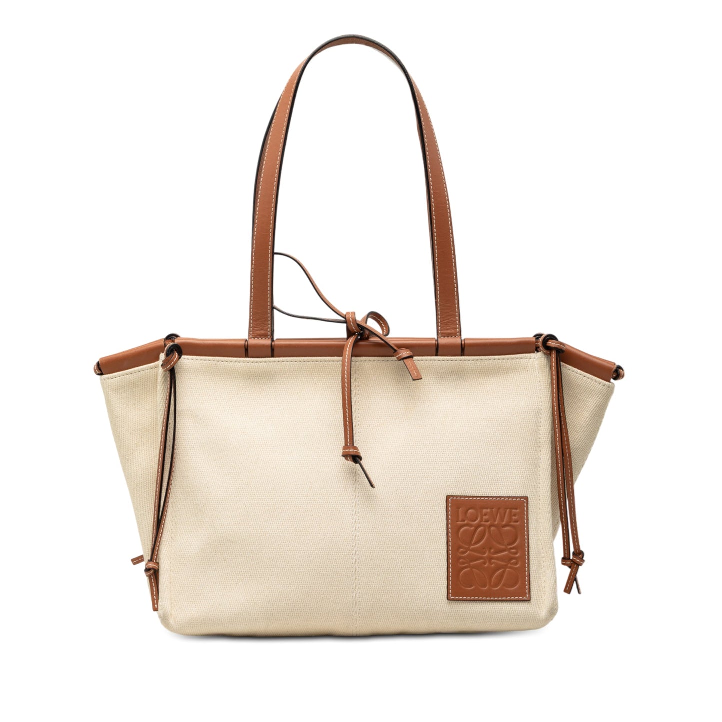 LOEWE Small Canvas Cushion Tote