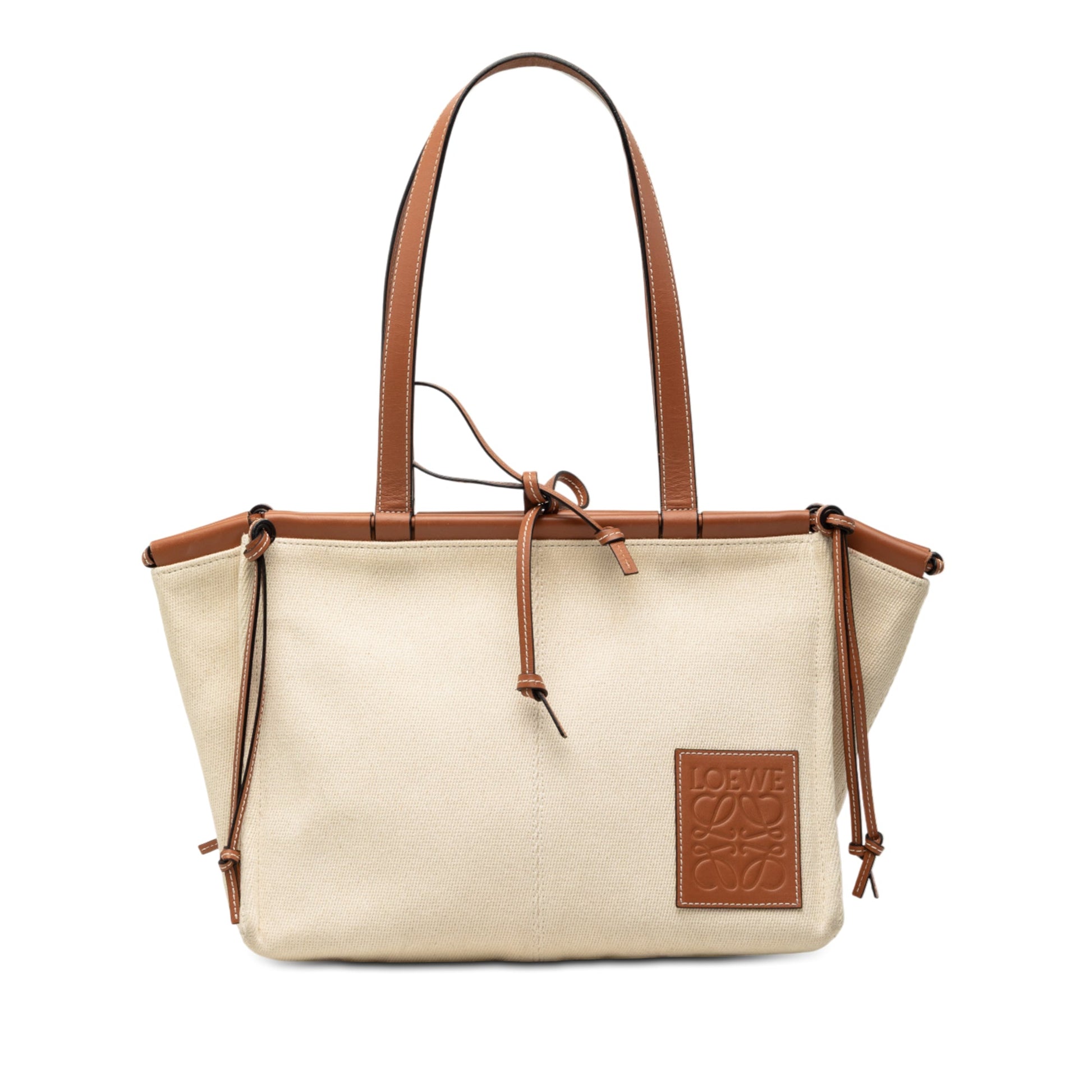 LOEWE Small Canvas Cushion Tote