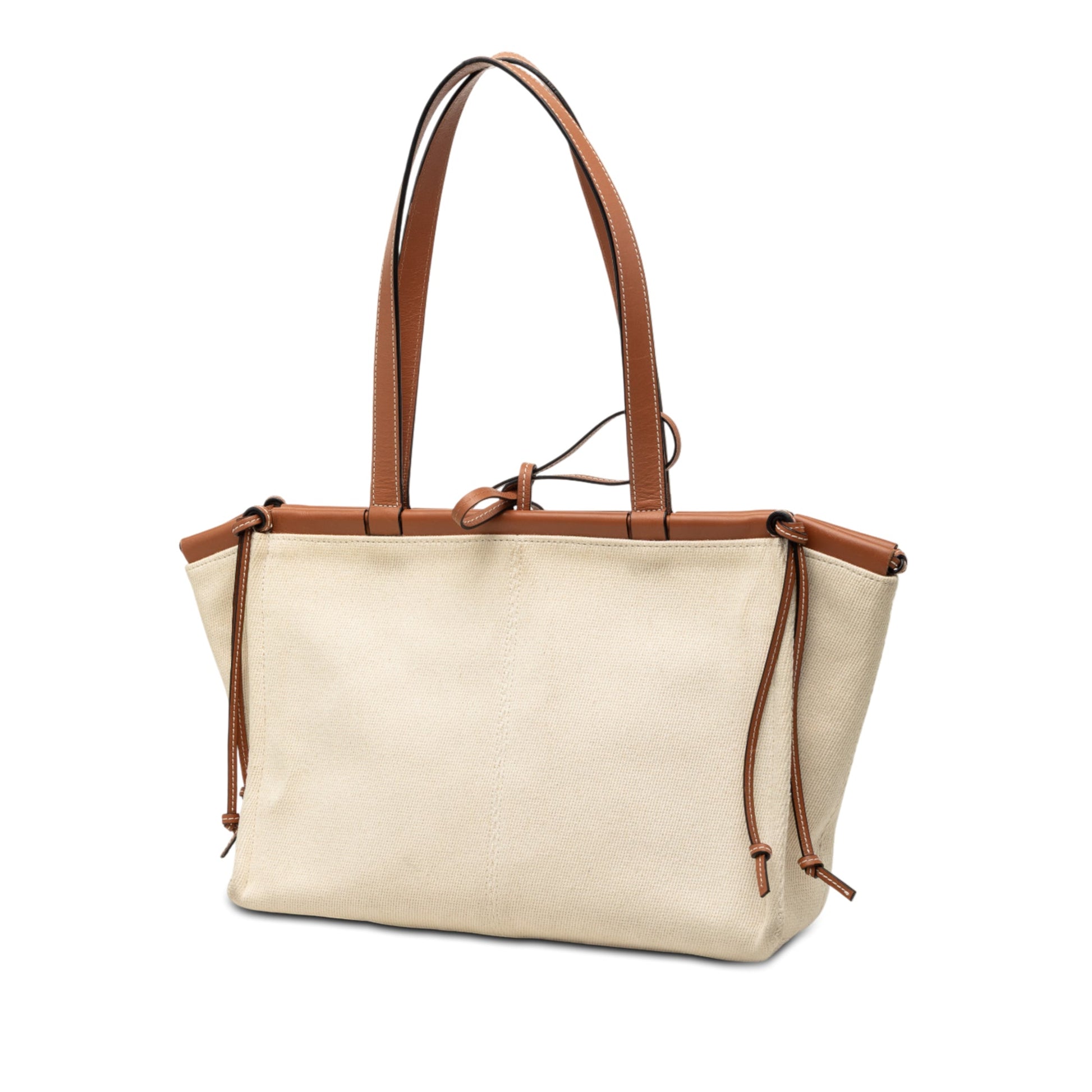 LOEWE Small Canvas Cushion Tote