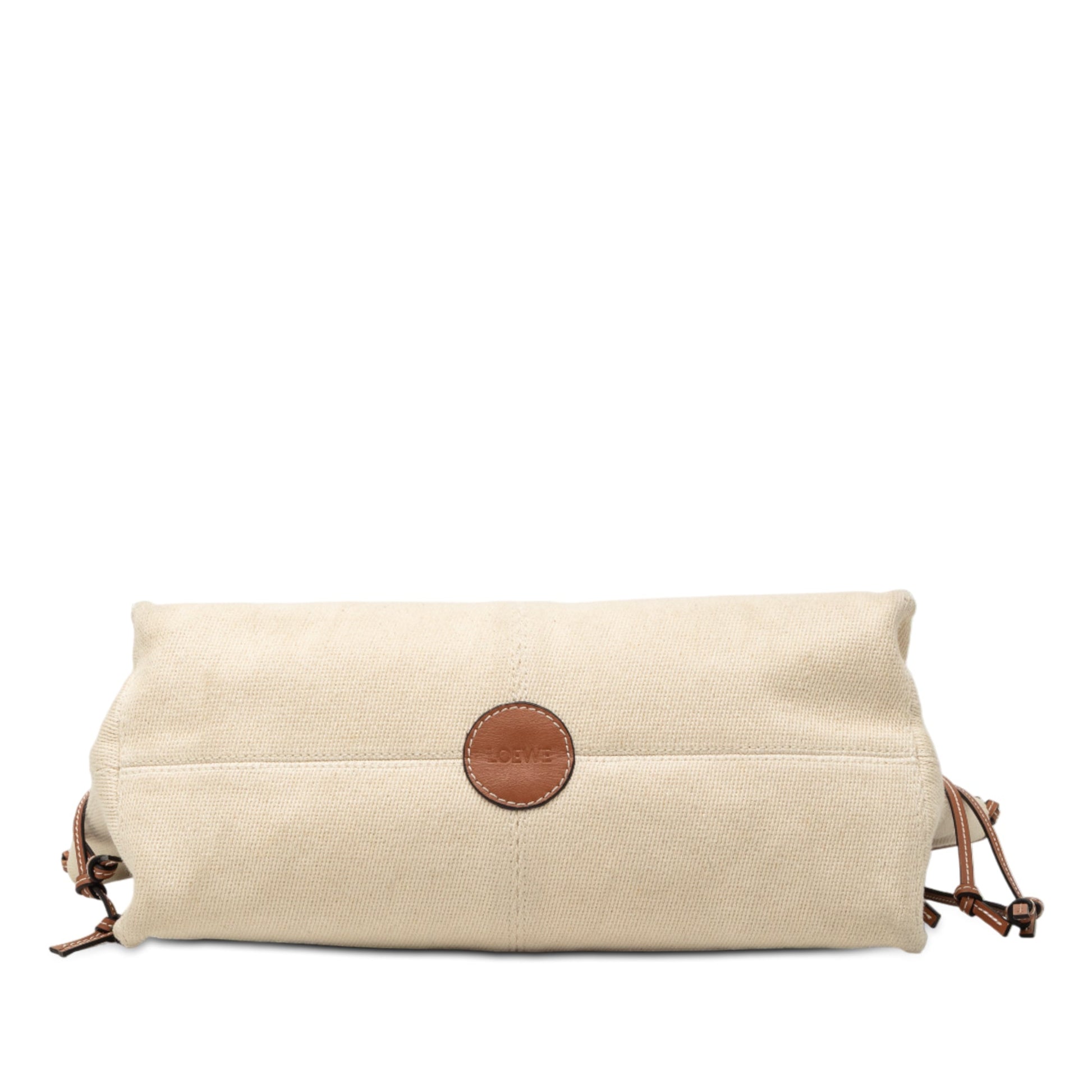 LOEWE Small Canvas Cushion Tote